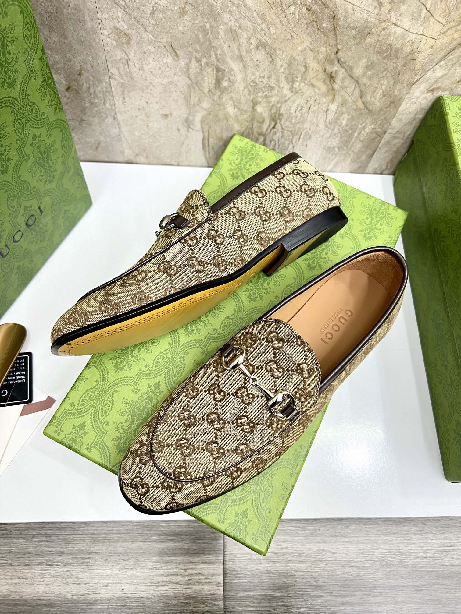 Gucci Men's G Metal Buckle Loafers - Iconic Design & Supreme Comfort 6 i1731904886 1787 0