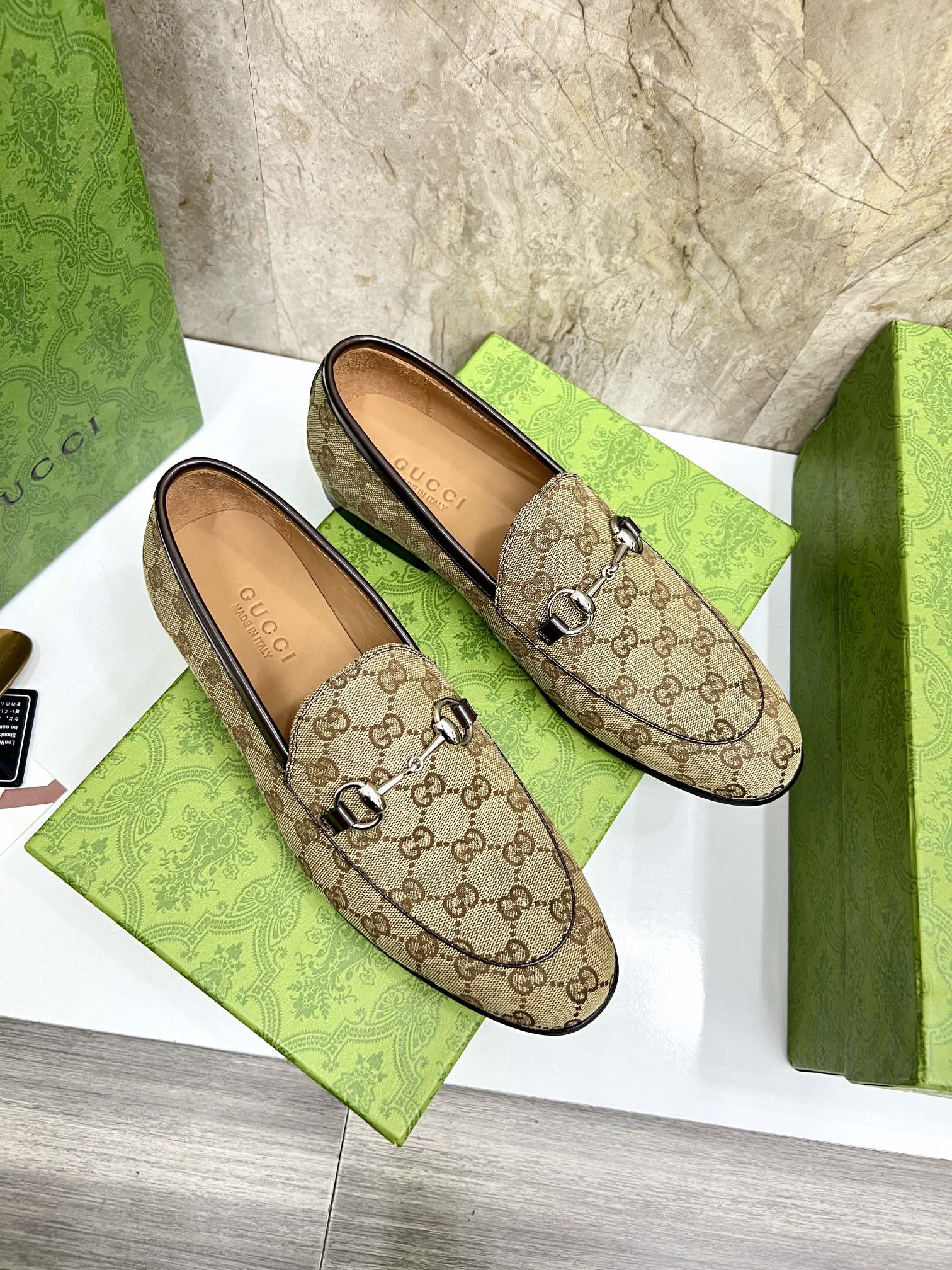 Gucci Men's G Metal Buckle Loafers - Iconic Design & Supreme Comfort 5 i1731904886 3826 1