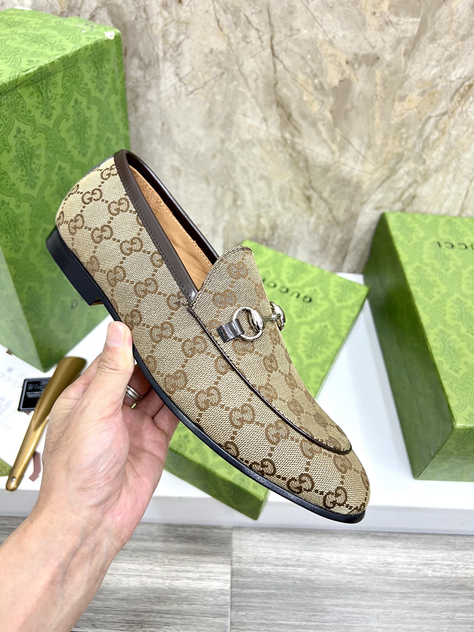 Gucci Men's G Metal Buckle Loafers - Iconic Design & Supreme Comfort 7 i1731904886 6027 3