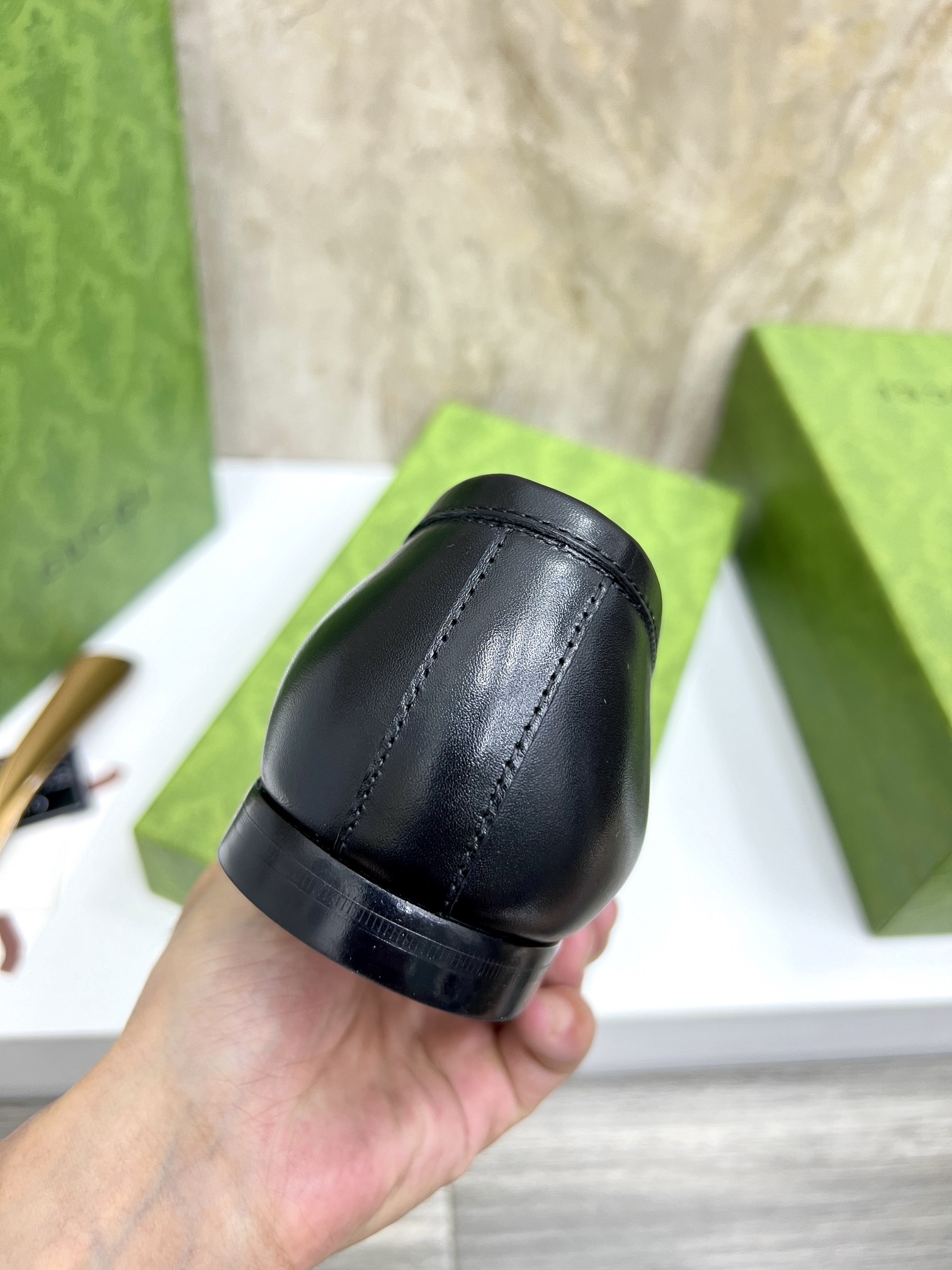 Gucci Men's Black Leather Loafers with Horsebit Detail - Size 39-44 9 i1731904900 9550 5