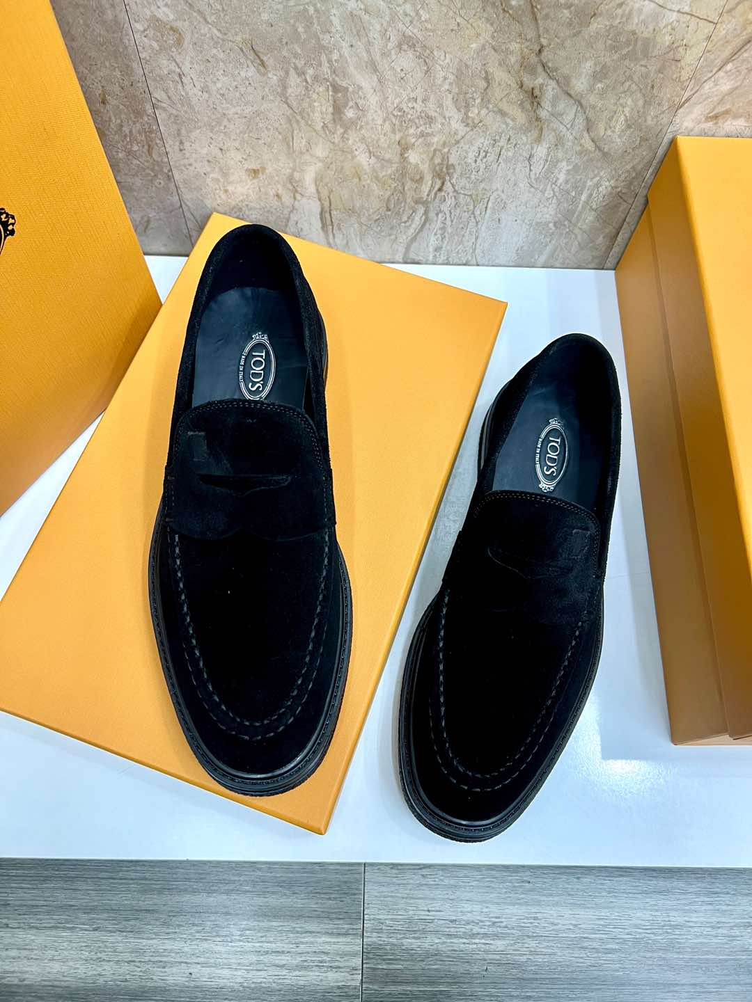 P280 [fuerte] [fuerte] [fuerte] [fuerte] calidad única original tods tods zapatos casuales de cuero 