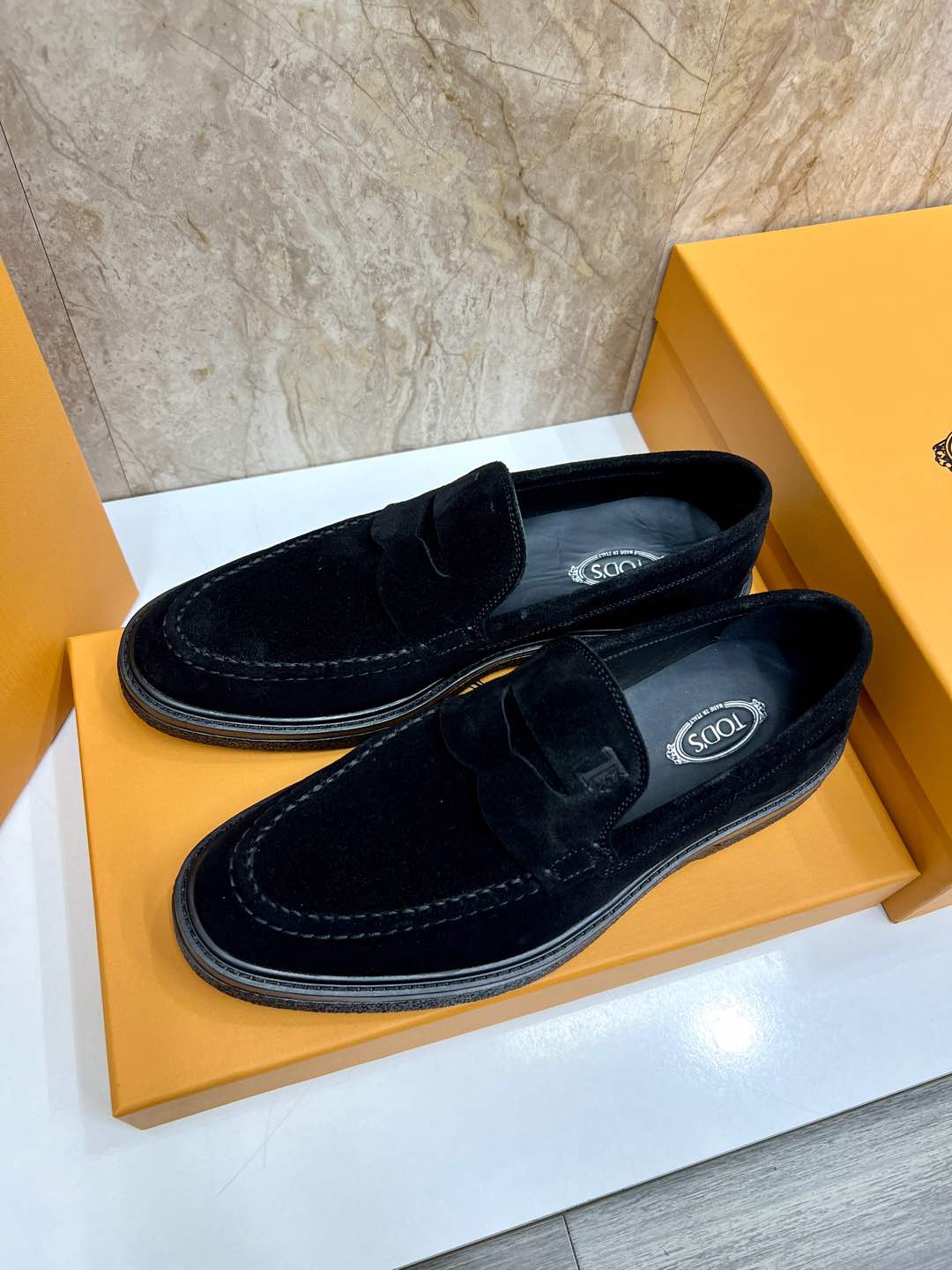 P280 [fuerte] [fuerte] [fuerte] [fuerte] calidad única original tods tods zapatos casuales de cuero 