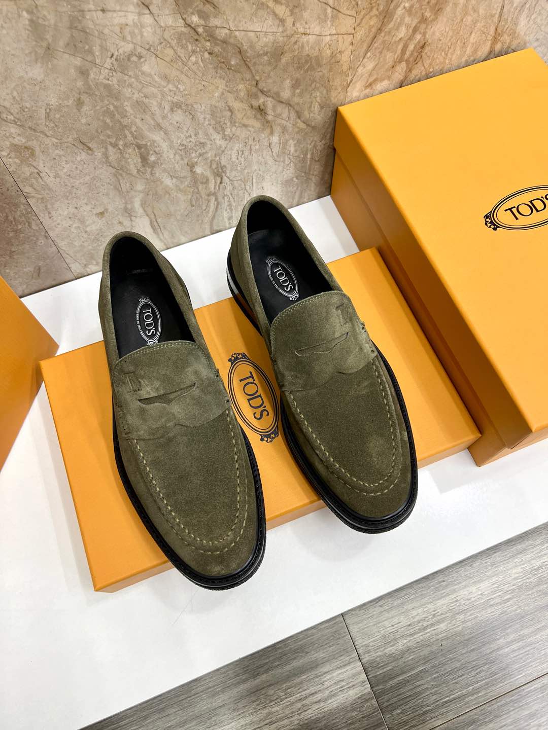 P280 [fuerte] [fuerte] [fuerte] [fuerte] calidad única original tods tods zapatos casuales de cuero