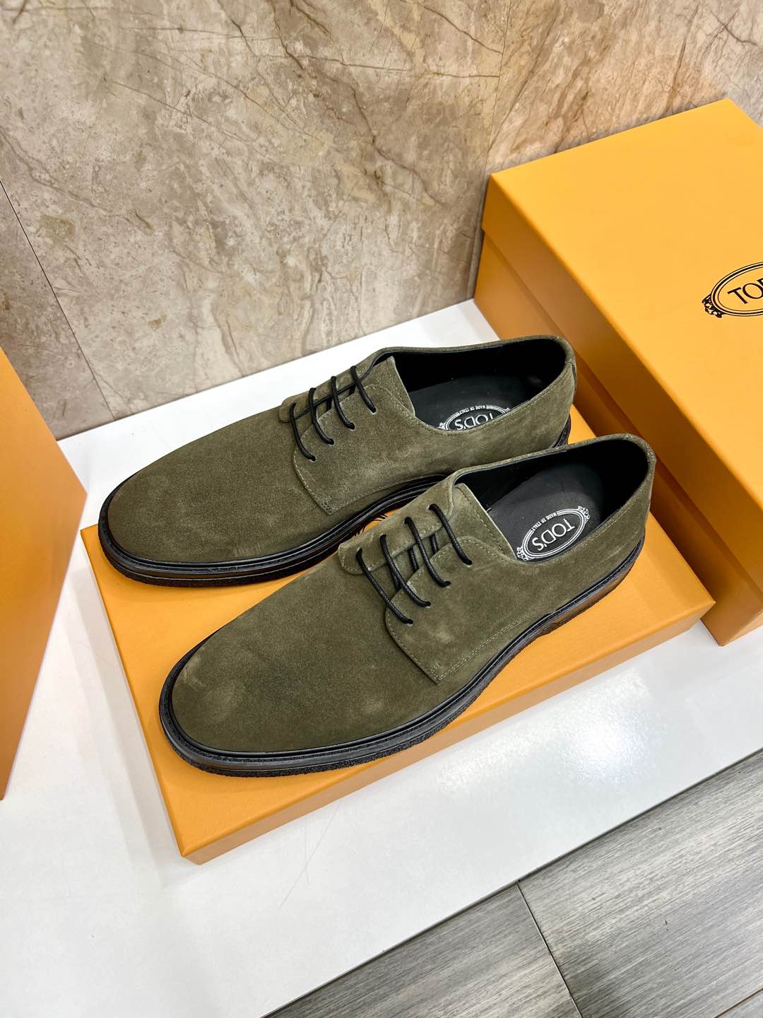 P280 [fuerte] [fuerte] [fuerte] [fuerte] calidad única original tods tods zapatos casuales de cuero 