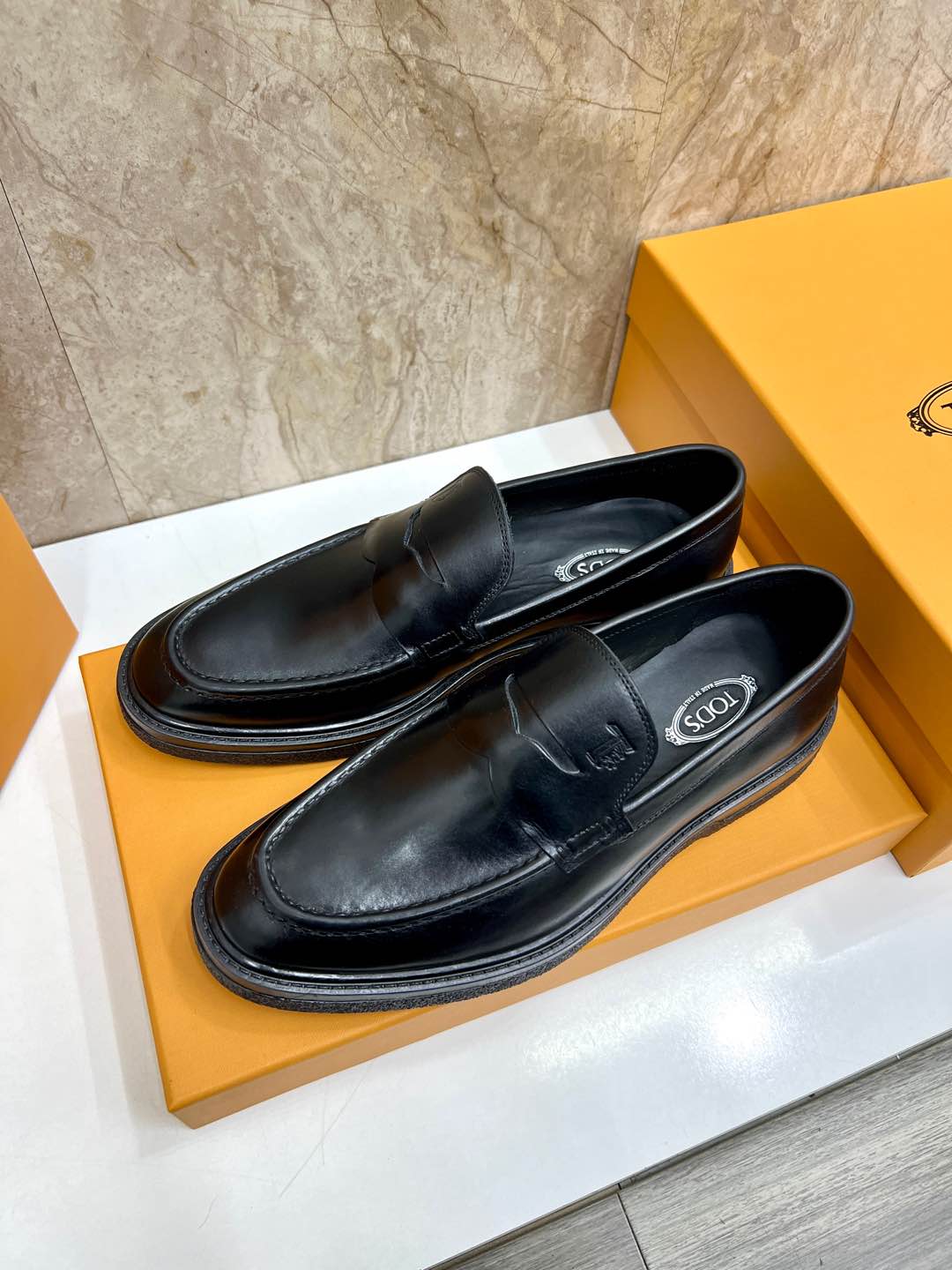 P280 [fuerte] [fuerte] [fuerte] [fuerte] calidad única original tods tods zapatos casuales de cuero 