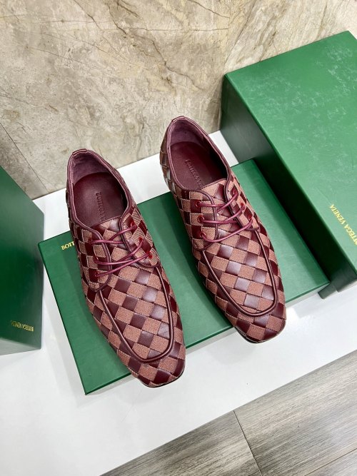 Men's Bottega Veneta Woven Leather Lace-up Dress Shoes 1 Men's Bottega Veneta Woven Leather Lace-up Dress Shoes