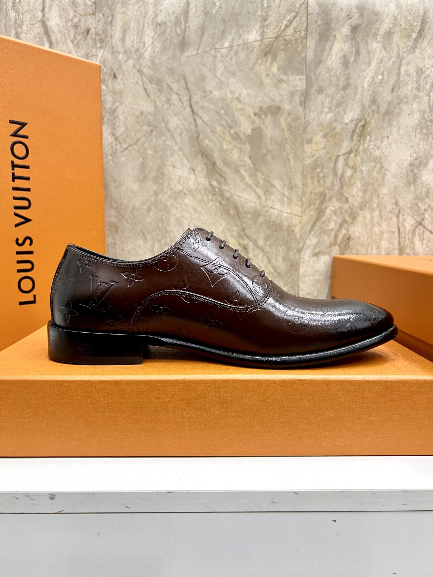 Louis Vuitton Vendome Flex Leather Oxford Dress Shoes - Monogram Detail 7 i1742488139016 8526 0 5