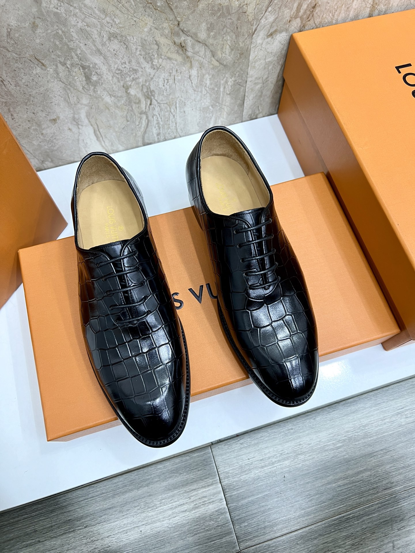 Louis Vuitton Men's Vendome Flex Loafers in Imported Calfskin Leather