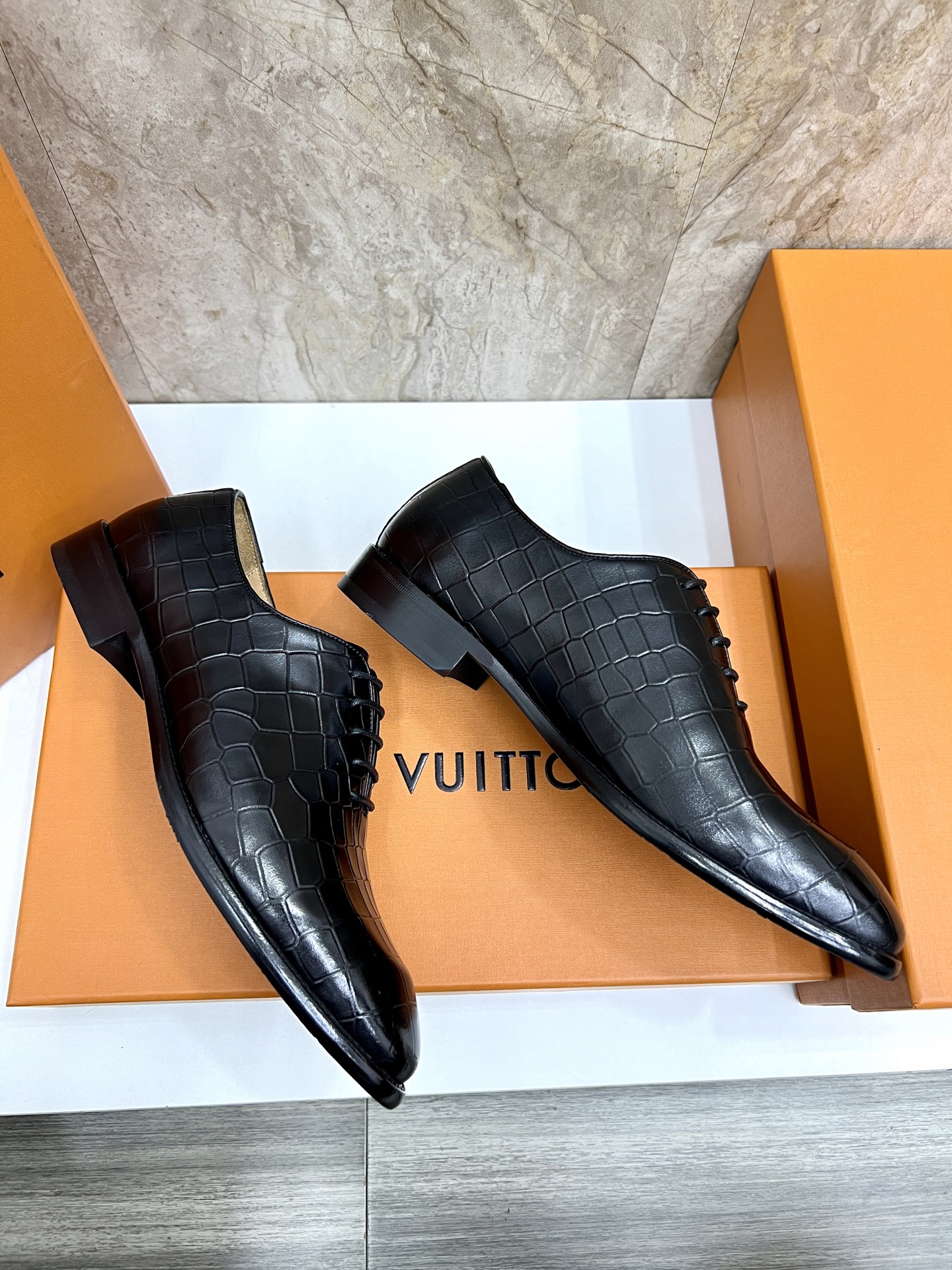 Louis Vuitton Men's Vendome Flex Loafers in Imported Calfskin Leather 5 i1742488177769 5055 0 3