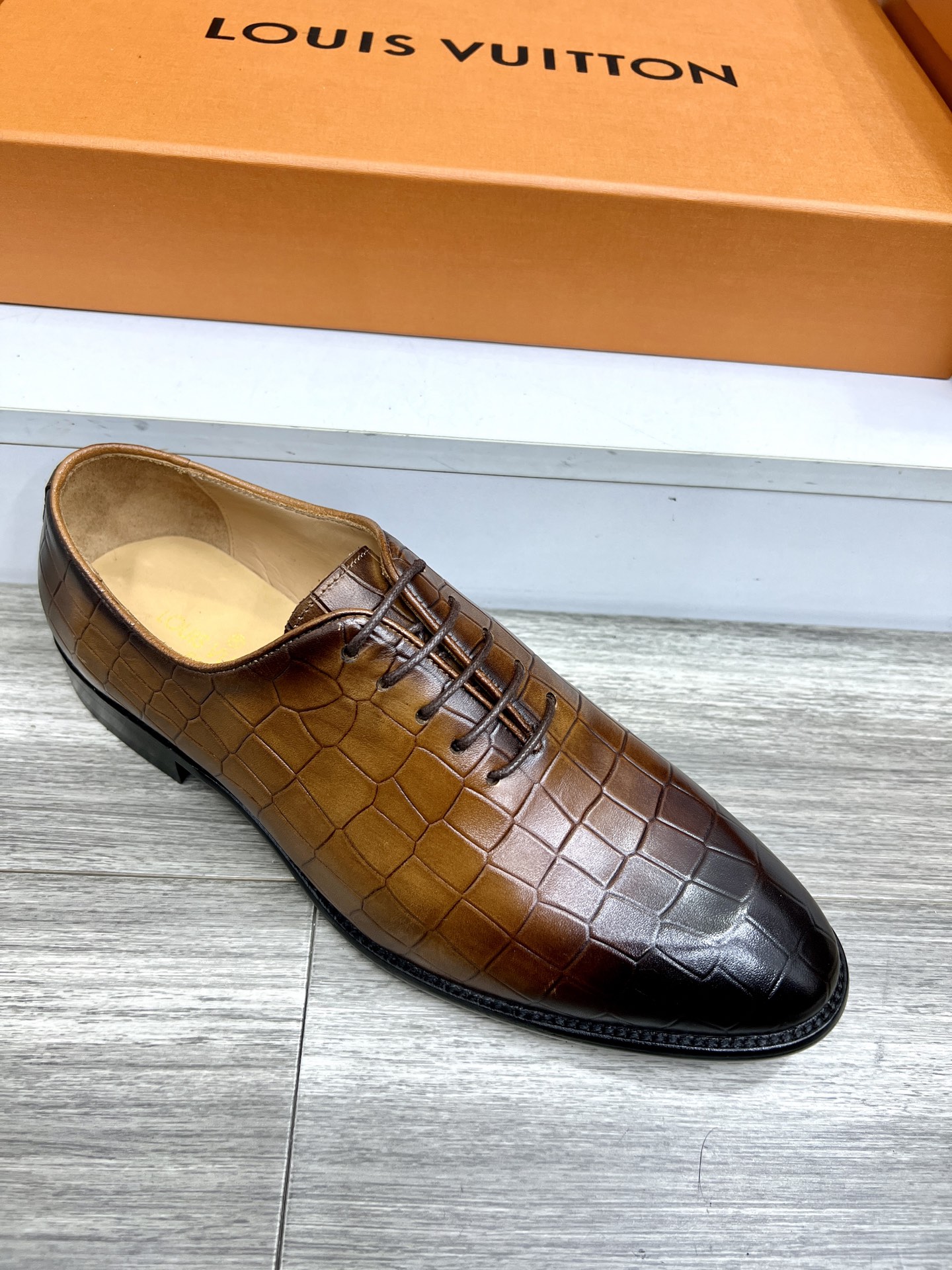 Louis Vuitton Vendome Flex Men's Leather Oxford Dress Shoes Size 38-44 6 i1742488192909 5372 0 4