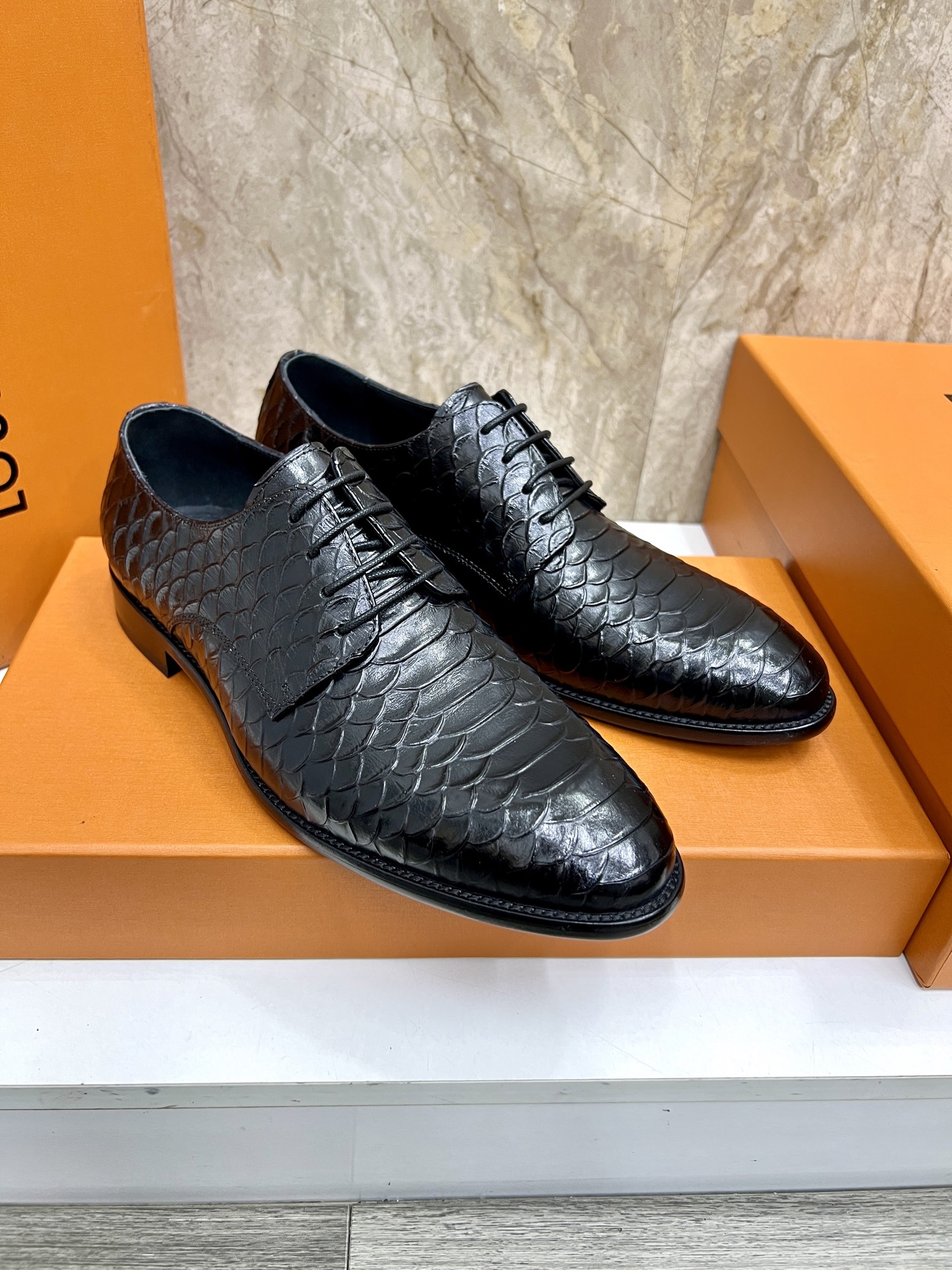 Louis Vuitton Vendome Flex Loafers - Black Leather, Monogram Detail, Sizes 38-44 4 i1742488228157 8064 0 2