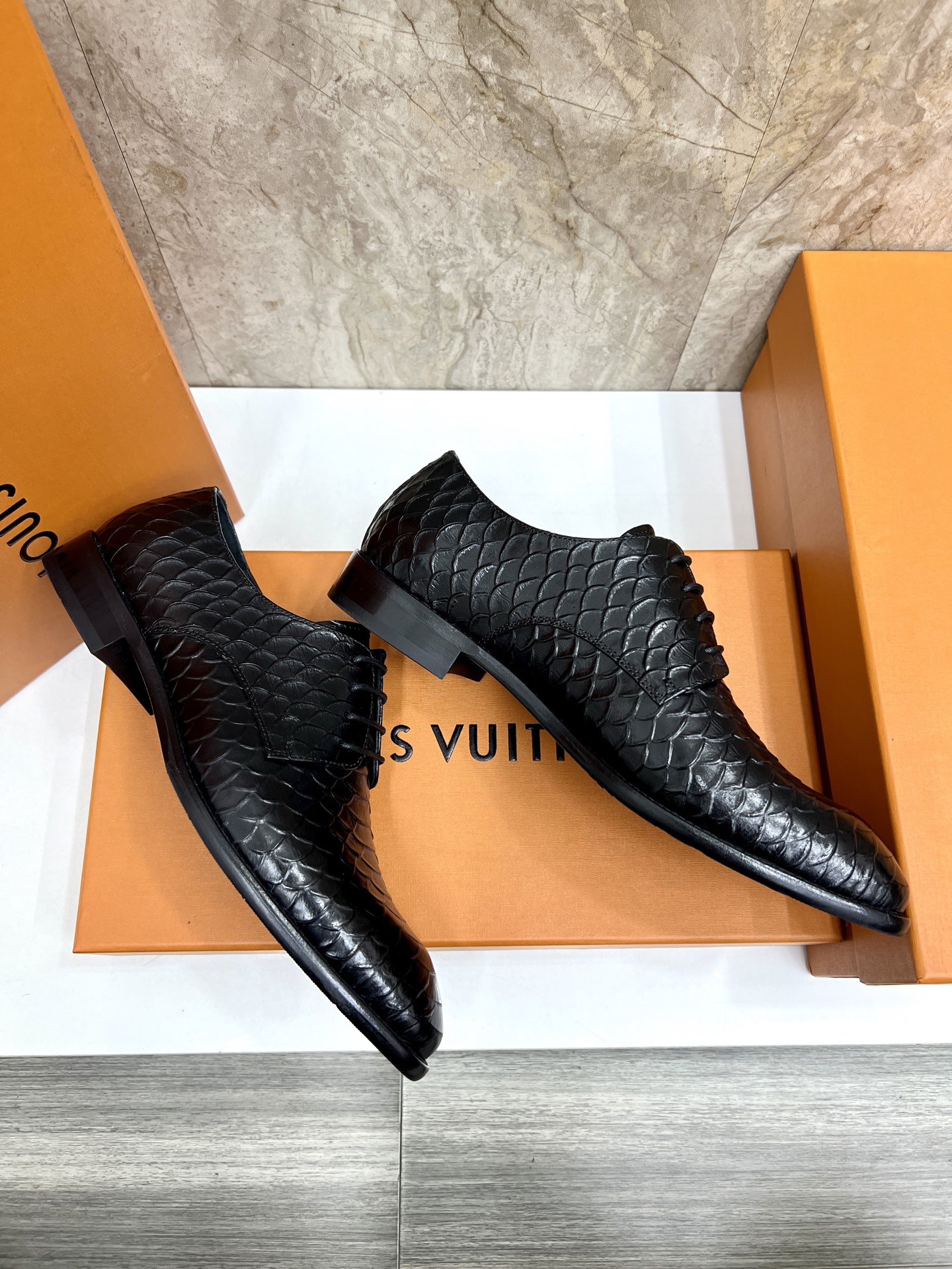 Louis Vuitton Vendome Flex Loafers - Black Leather, Monogram Detail, Sizes 38-44 5 i1742488228193 1607 0 3
