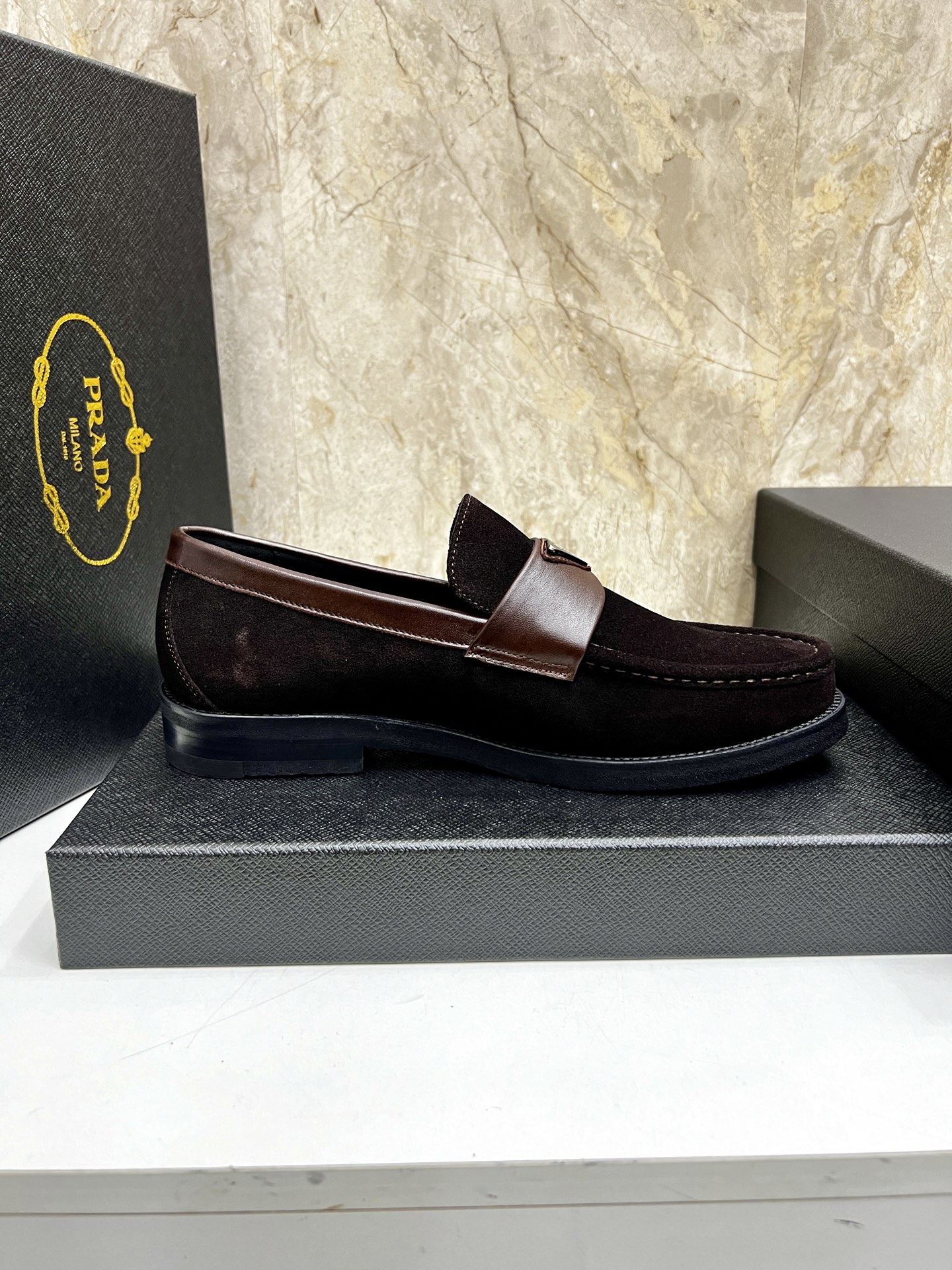 Prada Men's Leather Loafers - Premium Quality & Comfort, Sizes 38-44 7 i1745038570993 8574 0 5