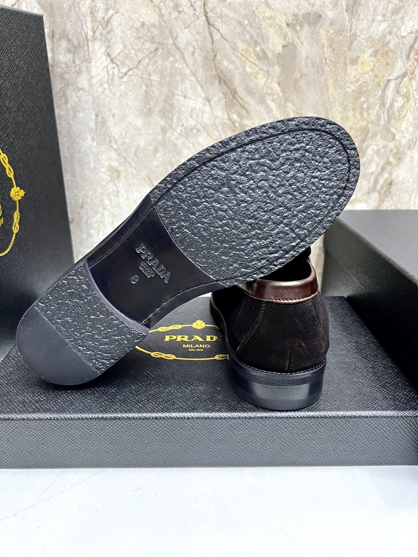 Prada Men's Leather Loafers - Premium Quality & Comfort, Sizes 38-44 9 i1745038571914 2751 0 7