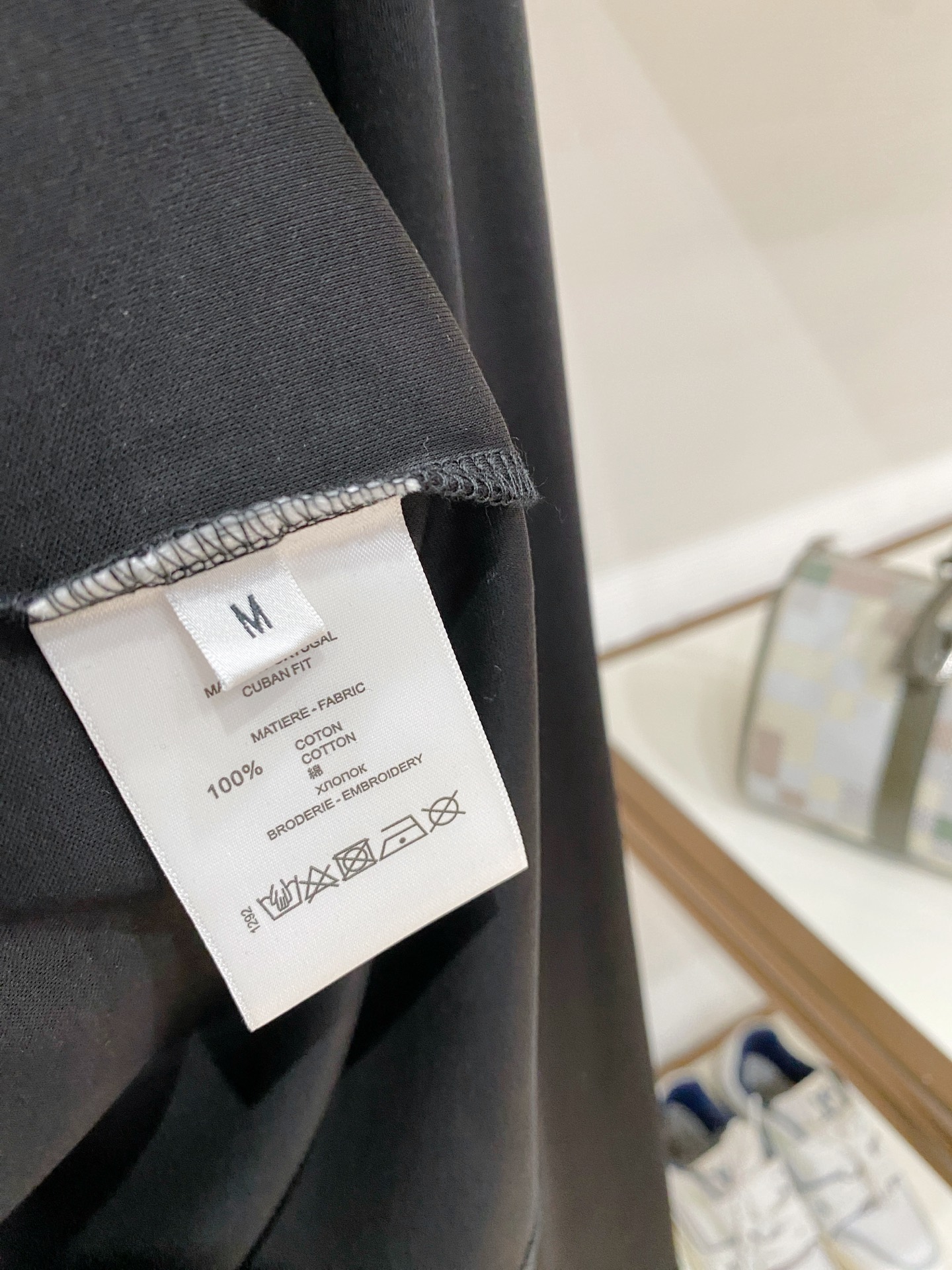 브루넬로쿠치넬리 액체 암모니아 머서라이즈드 코튼 반팔 티셔츠 상세 이미지 7
