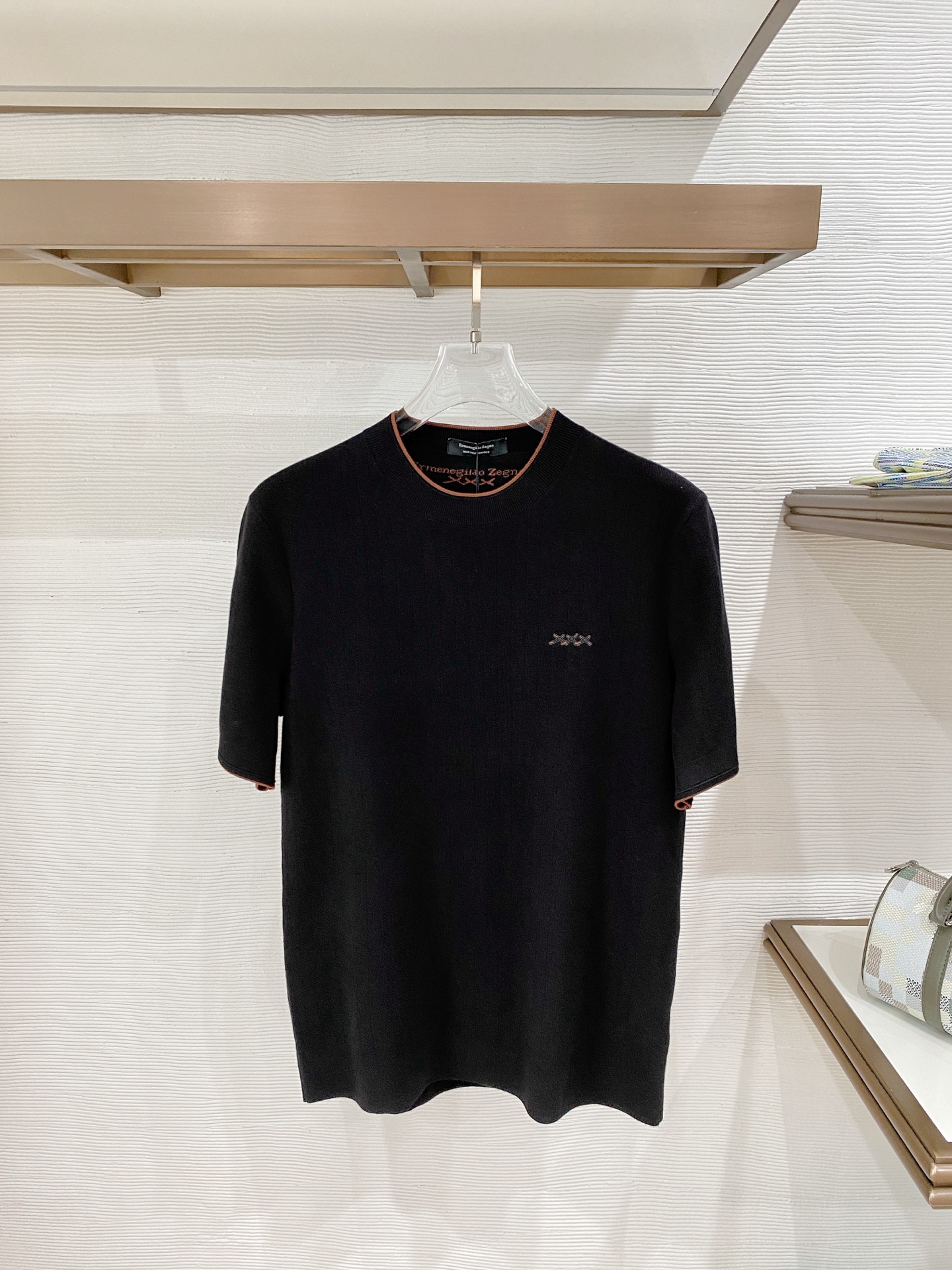 🍀 Zenga 🔥 logo M-4XL. Novità Uomo Manica corta MaglioneMaglieria