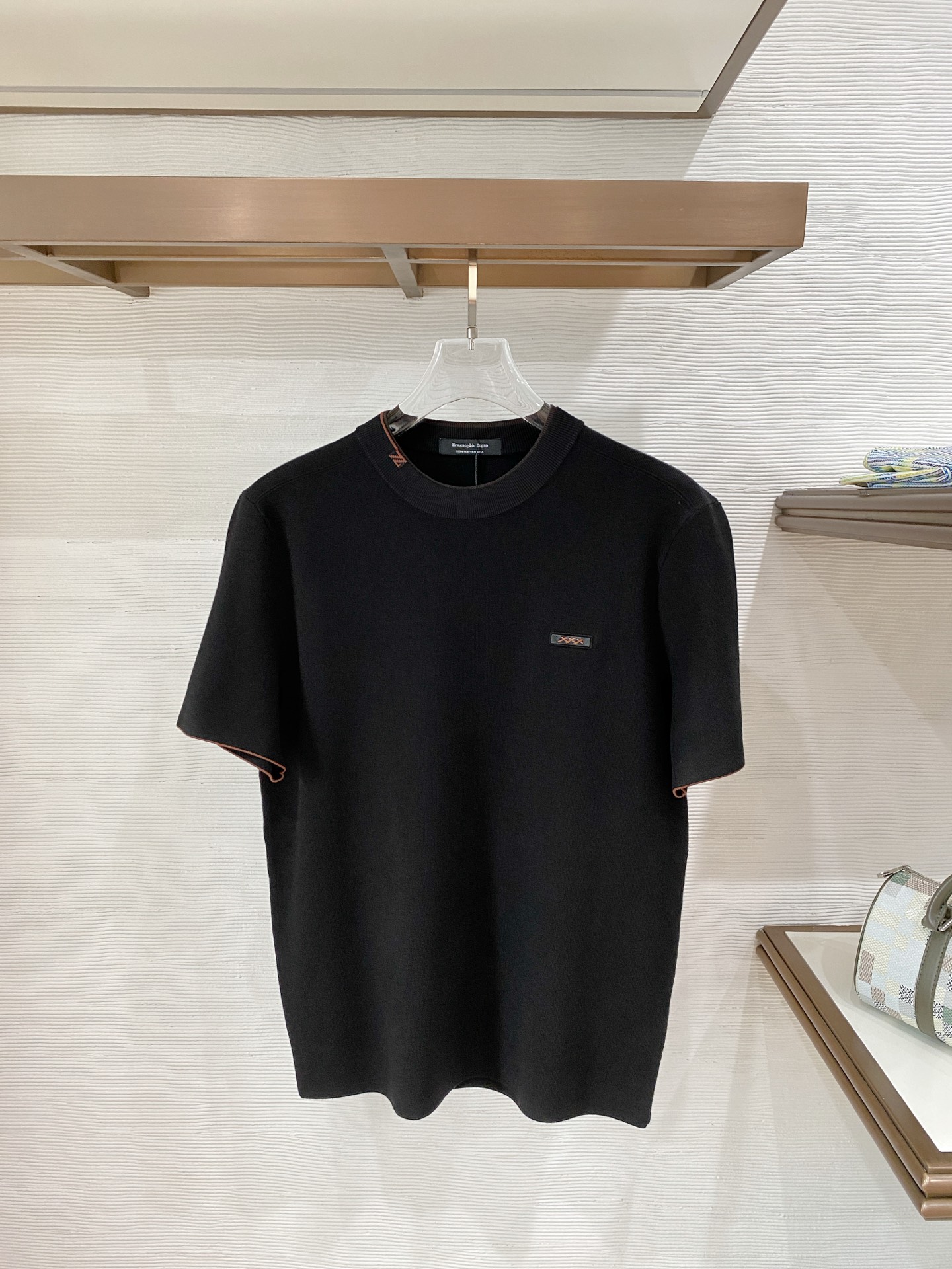 🍀 Zenga 🔥 logo M-4XL. Novità Uomo Manica corta MaglioneMaglieria