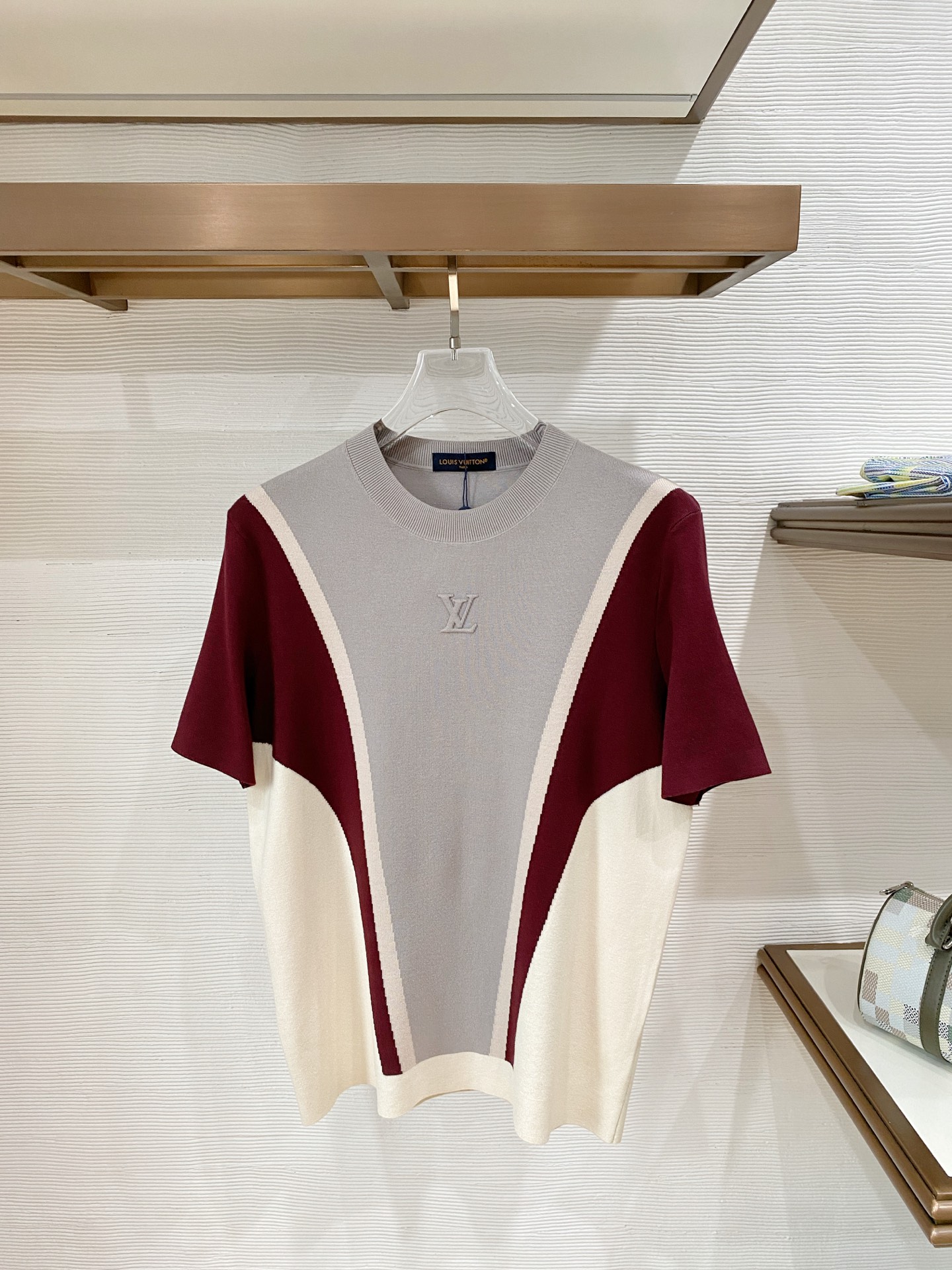 🍀 LV 🔥 logo M-4XL. Novità Uomo Manica corta MaglioneMaglieria