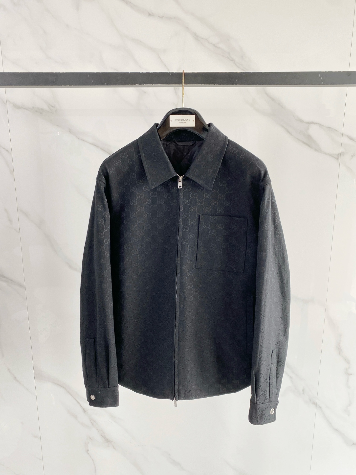 Gucci Charcoal Button Shirt