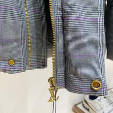 Louis Vuitton 路易威登 LV2026FW秋冬专柜最新款格纹连帽羽绒服 全套原版五金辅料,复古金色金属按扣、 Louis Vuitton 路易威登 LV2026FW秋冬专柜最新款格纹连帽羽绒服 全套原版五金辅料,复古金色金属按扣、