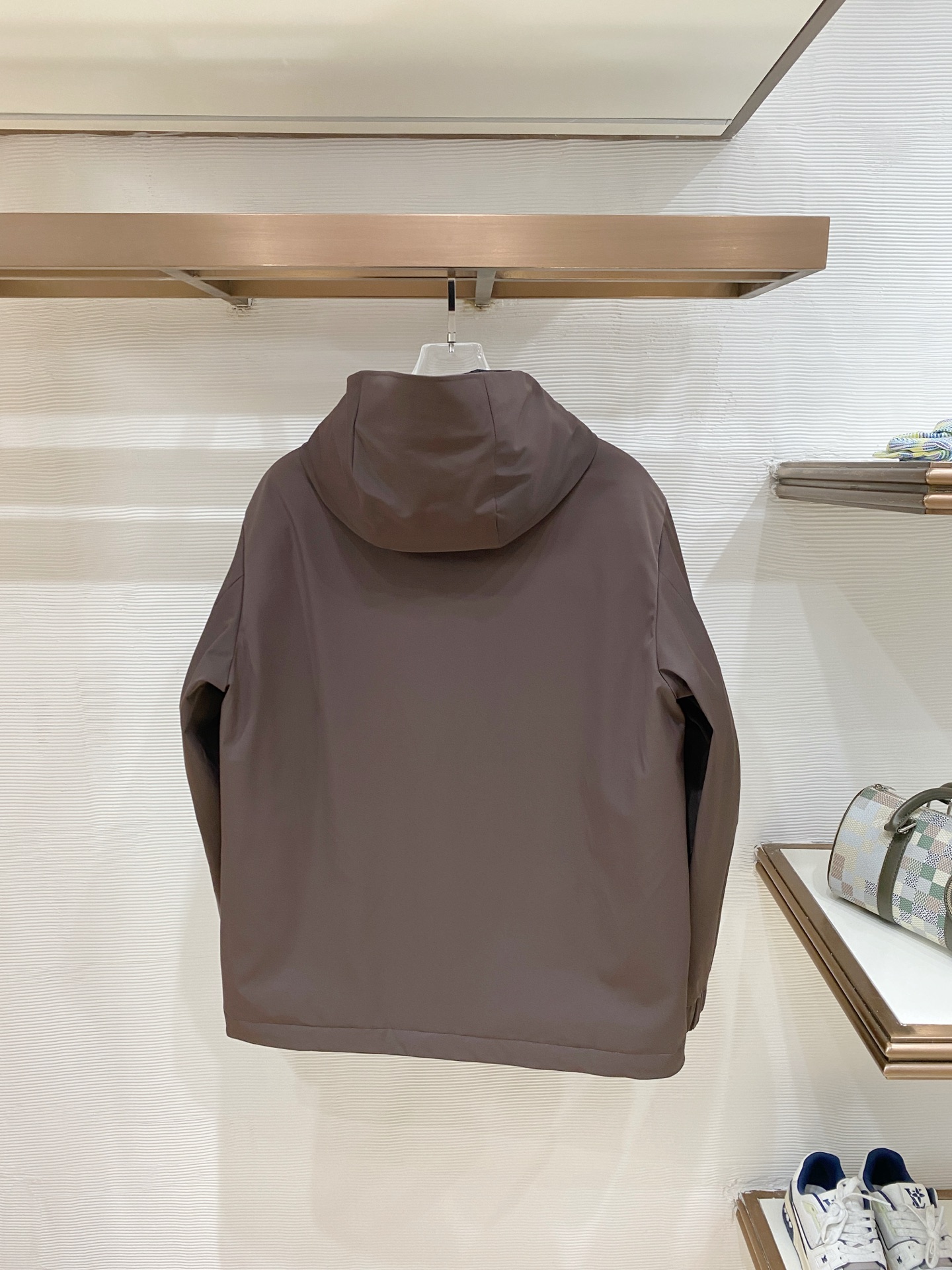 Moncler 盟可睐（蒙口）2026FW秋冬专柜最新款连帽工装风羽绒服 全套原版五金辅料，主拉链、口袋铆钉扣、帽绳金属