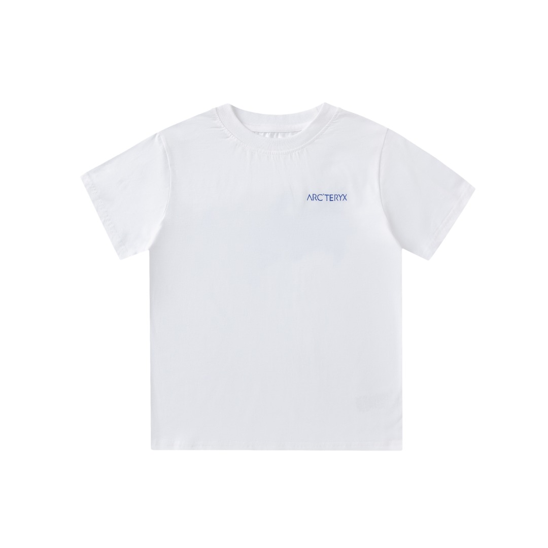 Camiseta de manga corta con estampado de ave delante y detrás: 78￥ sin menos Tallas: 100-165