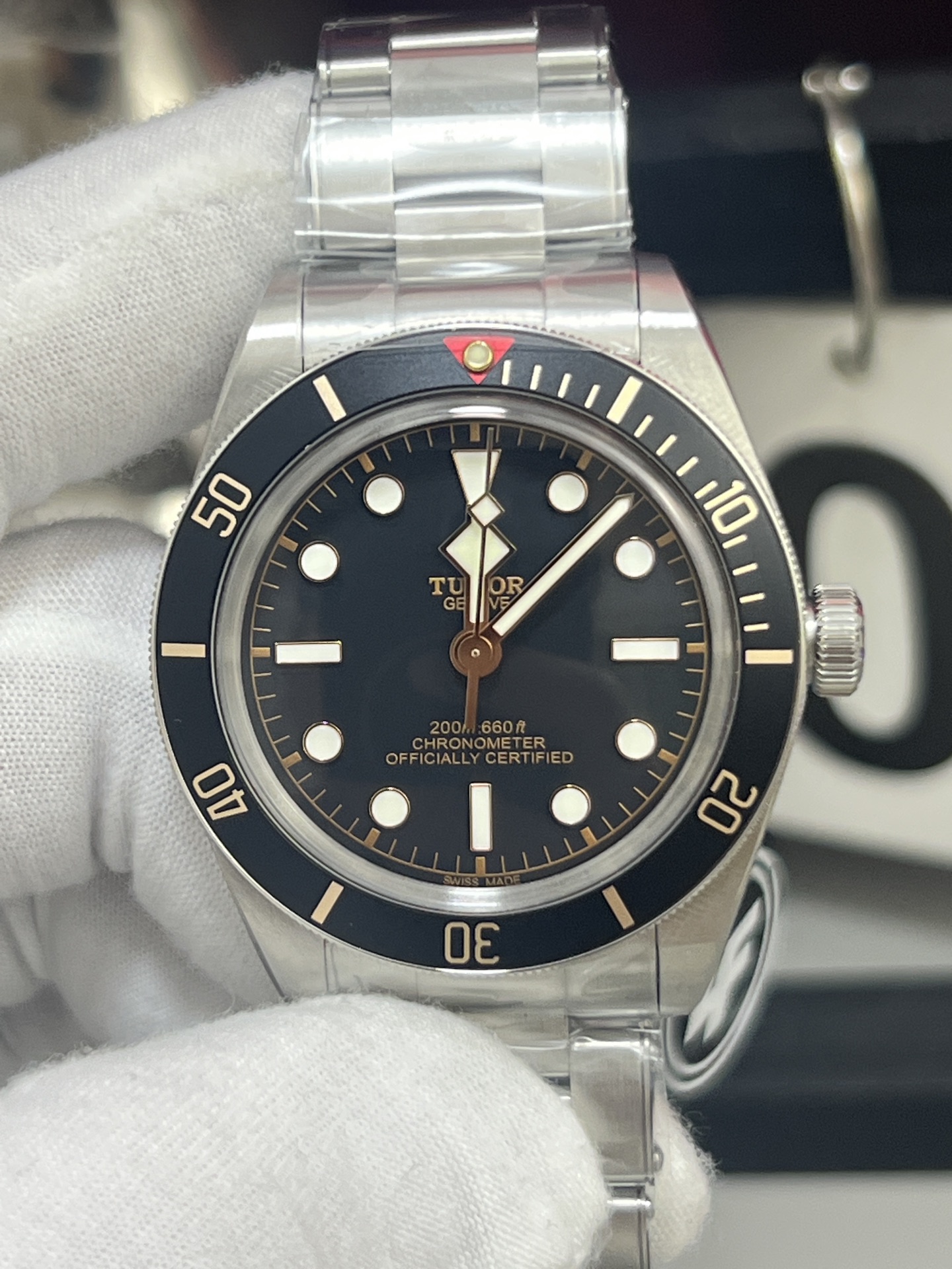 NO:741947,ZF Tudor Black Bay Red Triangle/39mm/2824 movement,19860909ZF 帝舵碧湾 红三角/39mm/2824机芯,,Watch