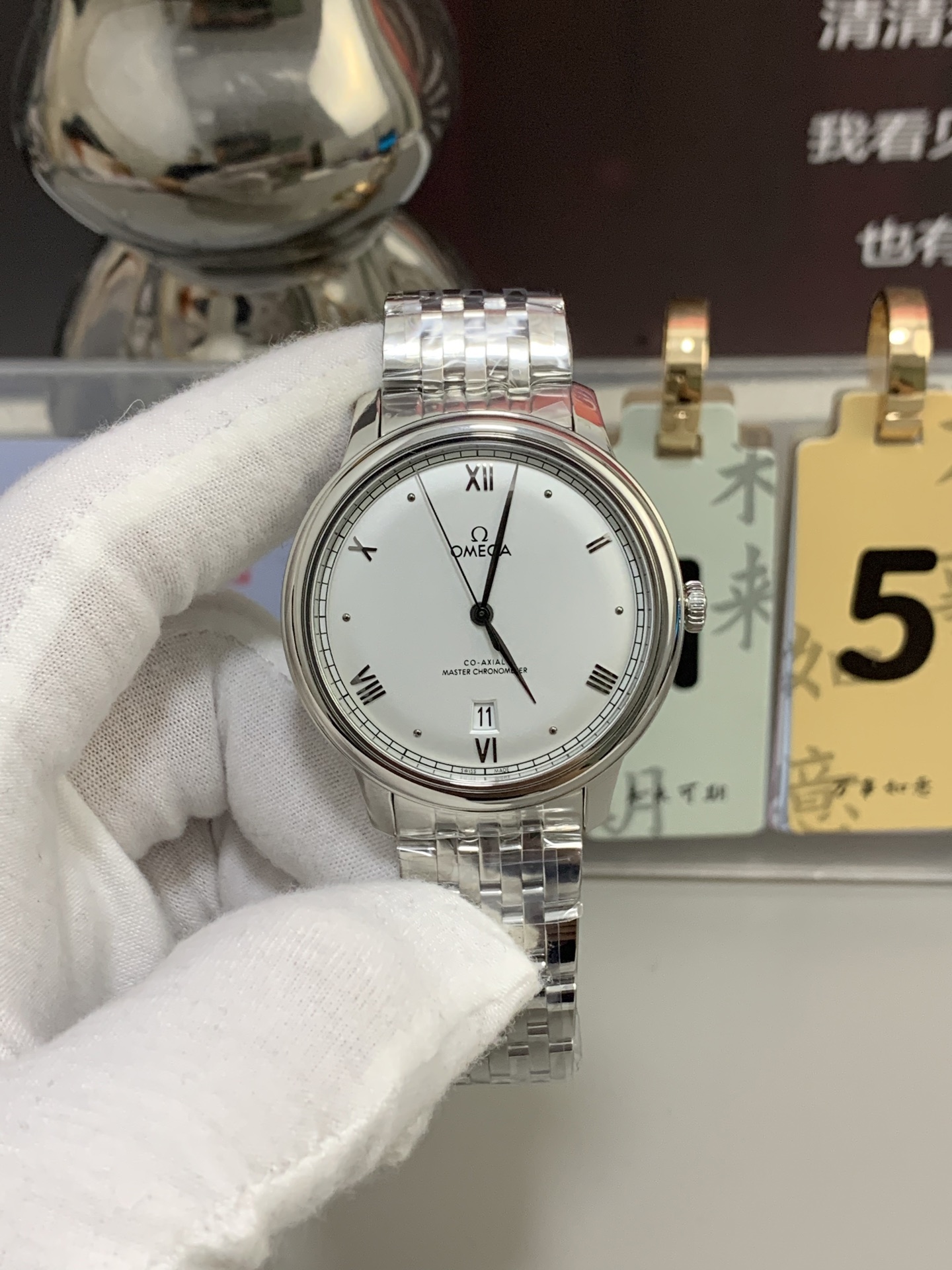 NO:754901,VS Third Generation Diefei Silver Gray Dial Movement,19860909VS 三代蝶飞 银灰色表盘 机芯,,Watch