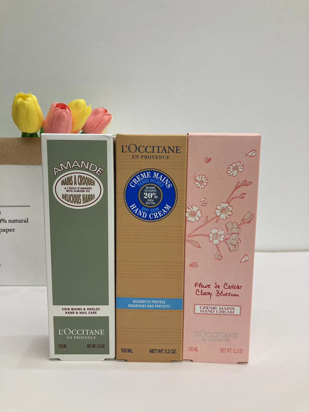 60. Crema de Manos L'Occitane Almendra 150ml 60. Crema de Manos L'Occitane Karité 150ml 60. Crema de Manos L'Occitane C…