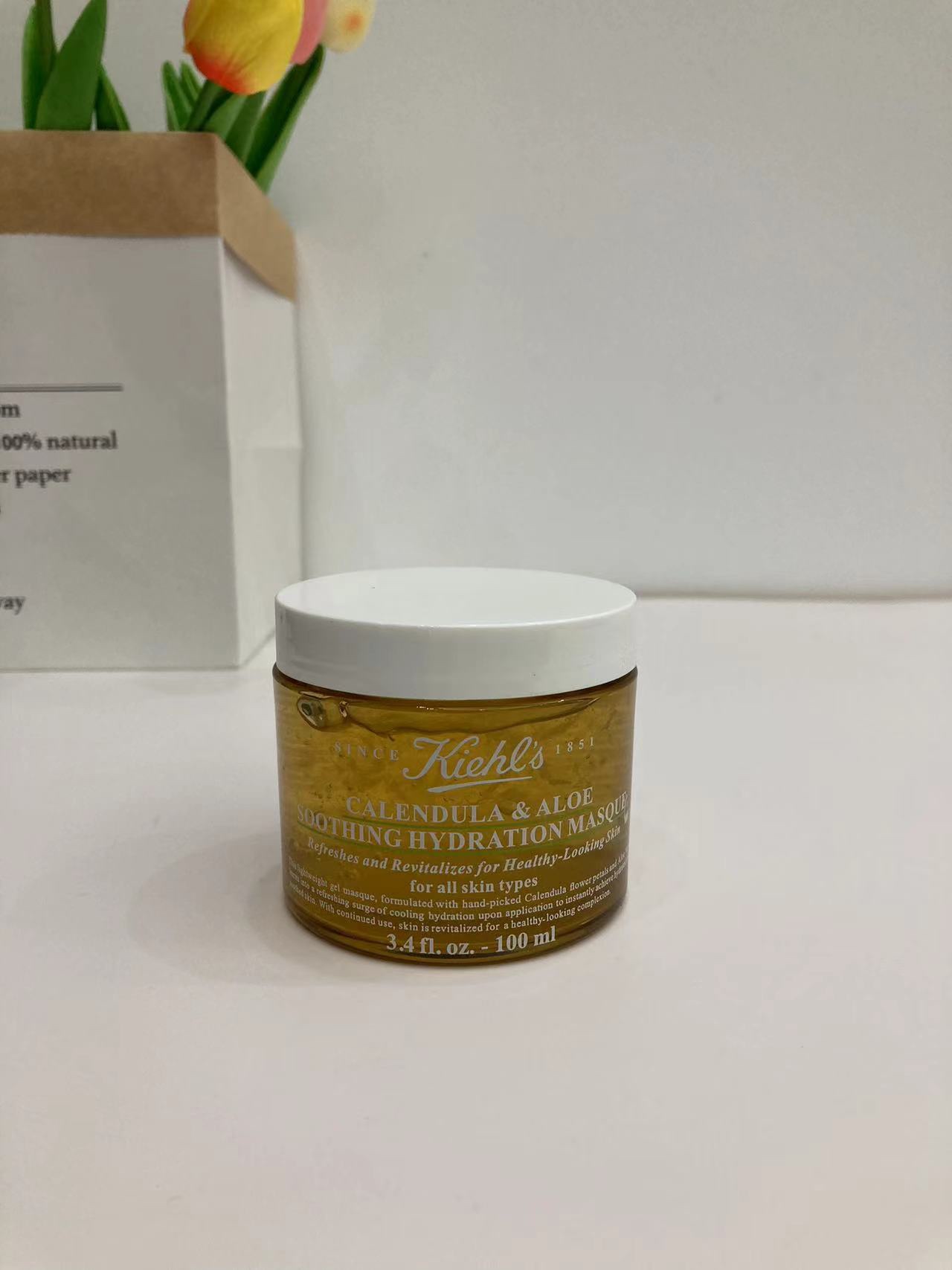 40. Mascarilla de caléndula de Kiehl's 100ml 🔜 Alta calidad❗️🇬🇧Kiehl's / Mascarilla de caléndula de Kiehl's 100ML De…