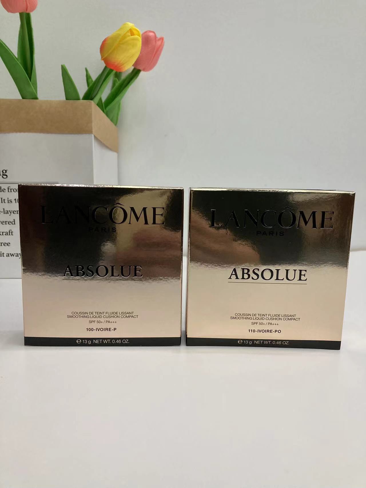 95. Base de maquillaje Lancôme Absolue 13g/Versión Mingtong 🔜 Versión Mingtong. Alta calidad❗2⃣colores: 100＃, 110＃. 🇫…