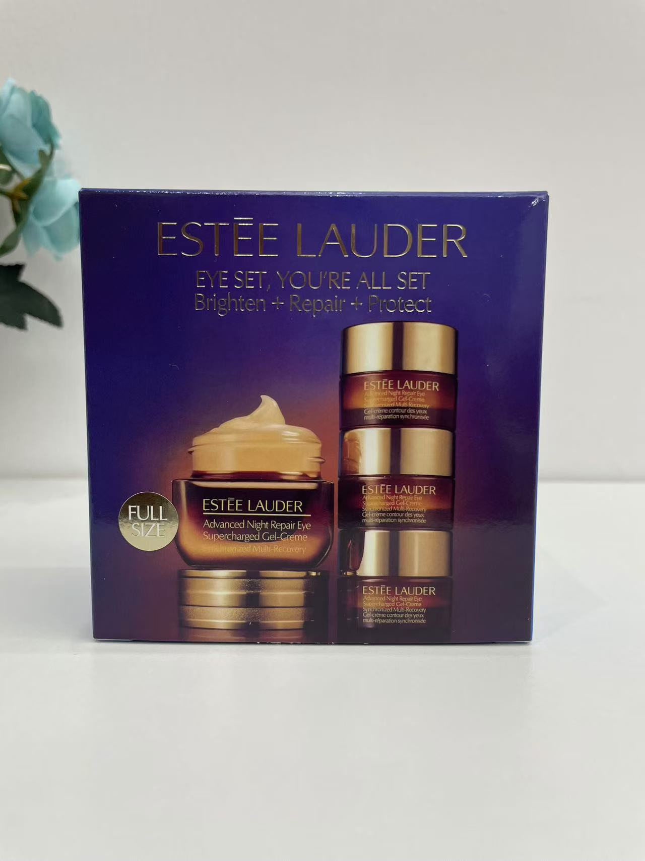 85. Nuevo set Estée Lauder Advanced Night Repair Eye 1+3 🔜 versión Mingtong. ¡Alta calidad❗️🇺🇸 Estee Lauder/ Set Est…