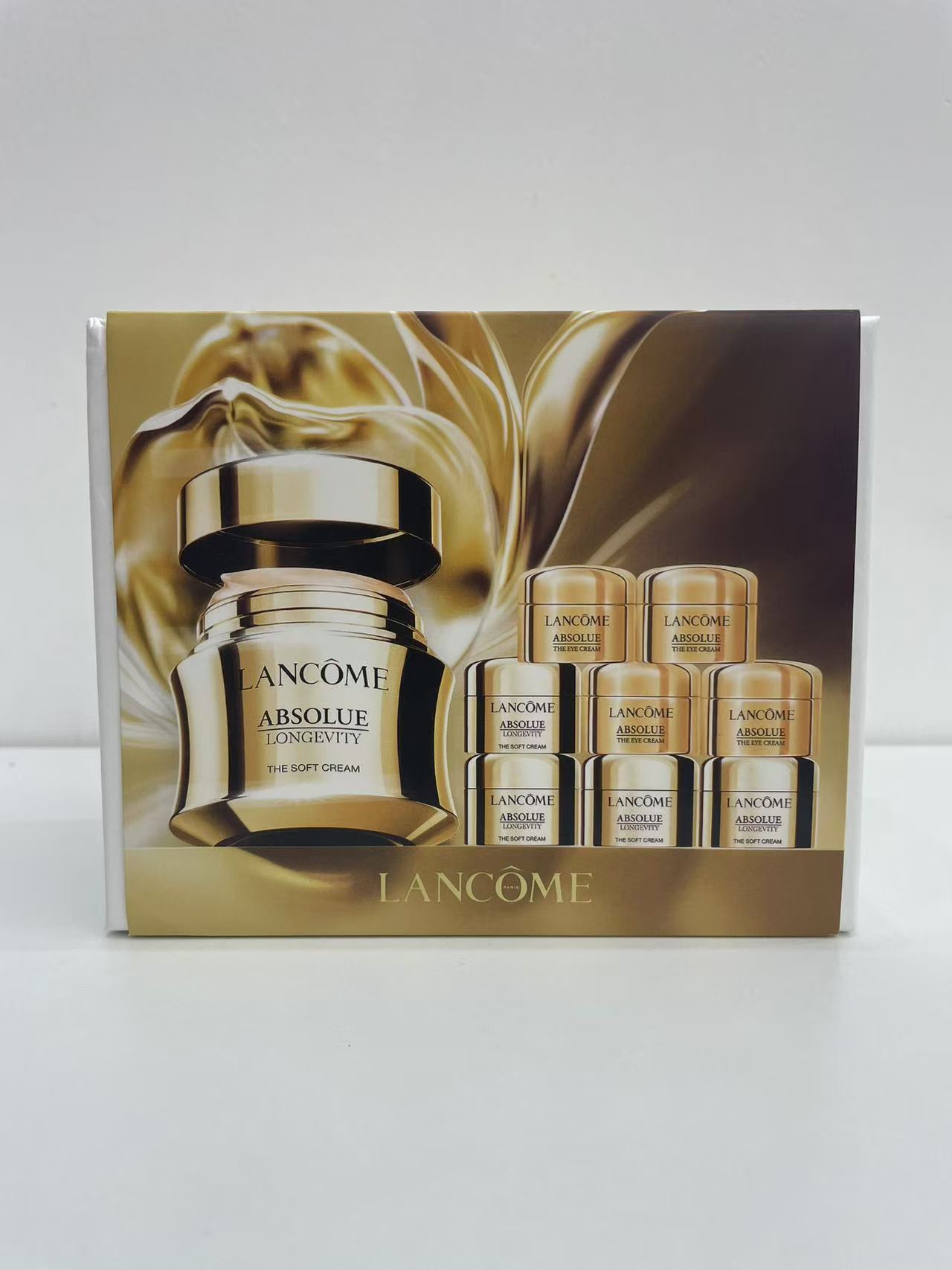 190. Nuevo set de regalo Lancôme Absolue crema facial 1+9 🔜 Versión Mingtong. ¡Alta calidad❗ 🇫🇷 LANCOME/Nuevo set de…