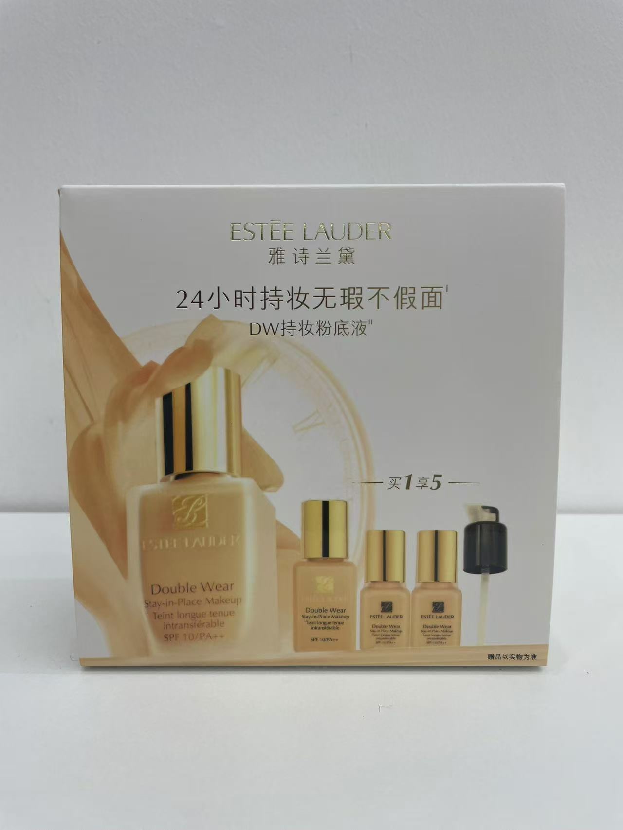 80. Estée Lauder DW base de maquillaje set de regalo 1+3 🔜 versión Mingtong, alta calidad❗️🇺🇸 Estee Lauder / nueva v…