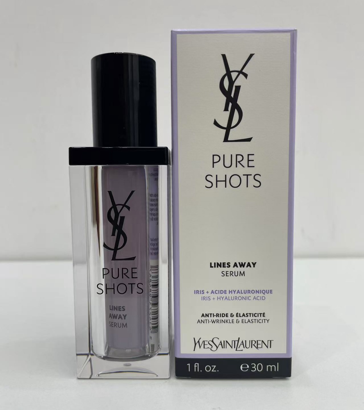 90。圣罗兰玻色因日精华30ml/明通版 🔜 明通版.高质量❗️🇫🇷YSL/圣罗兰夜皇后玻色因紫精华30ml【新版】 最新日期 明通版本 正品专柜品质 件80支 配中文标 优势现货🔥