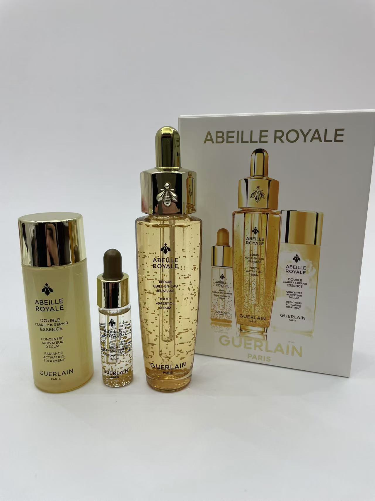 100. Set de tres muestras de Abeille Royale Youth Watery Oil de Guerlain 🔜 Versión Mingtong. Alta calidad❗️🇫🇷 Set de…