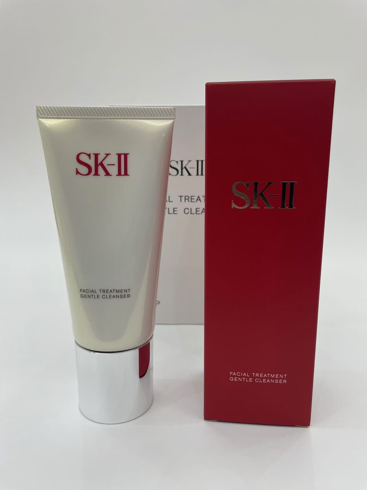 65. Limpiador facial SK nueva versión 120g / versión Mingtong (caja roja) 🔜 Versión Mingtong, alta calidad❗🇯🇵SK-II L…