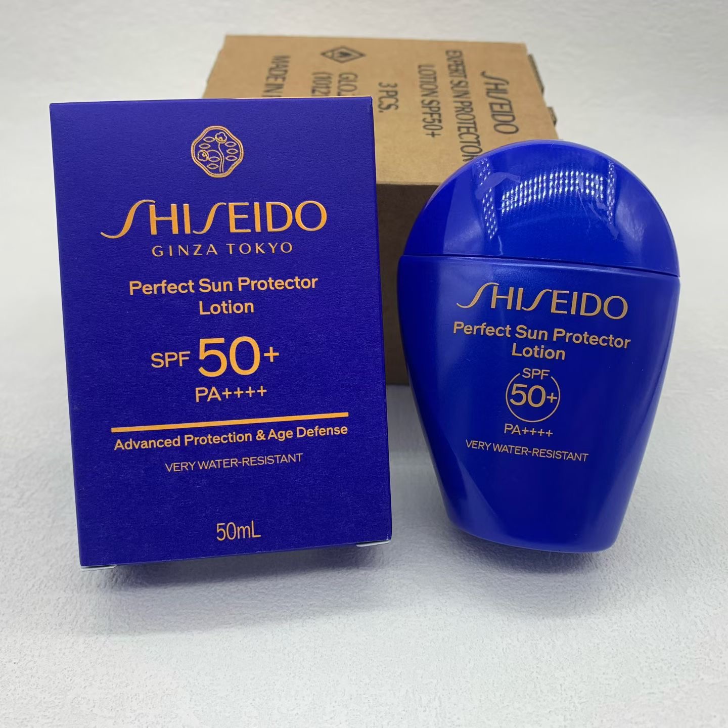 35 Precio individual (Nota del pedido: Protector solar Shiseido Blue胖子 nueva versión 50ml) Protector solar Shiseido Blu…
