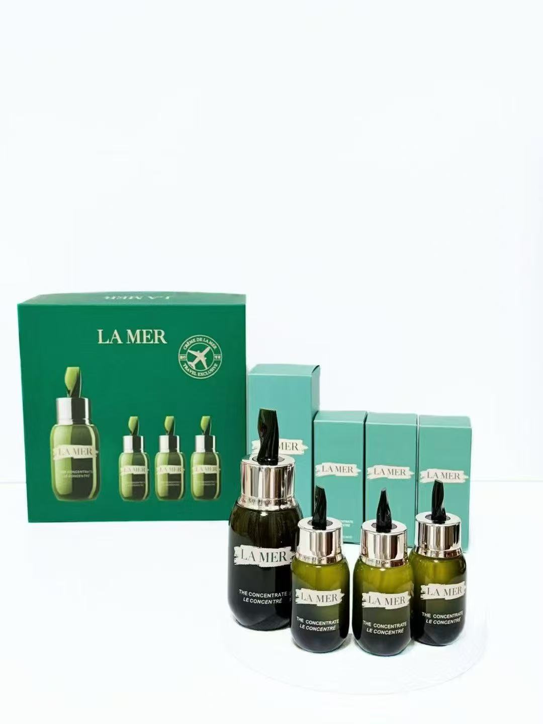 150. Lamer Concentrate 1+3 Gift Set 🔜 Versión Mingtong. Alta calidad 🇺🇸 LA MER/Concentrado de Lamer ①con③ (Contiene:…