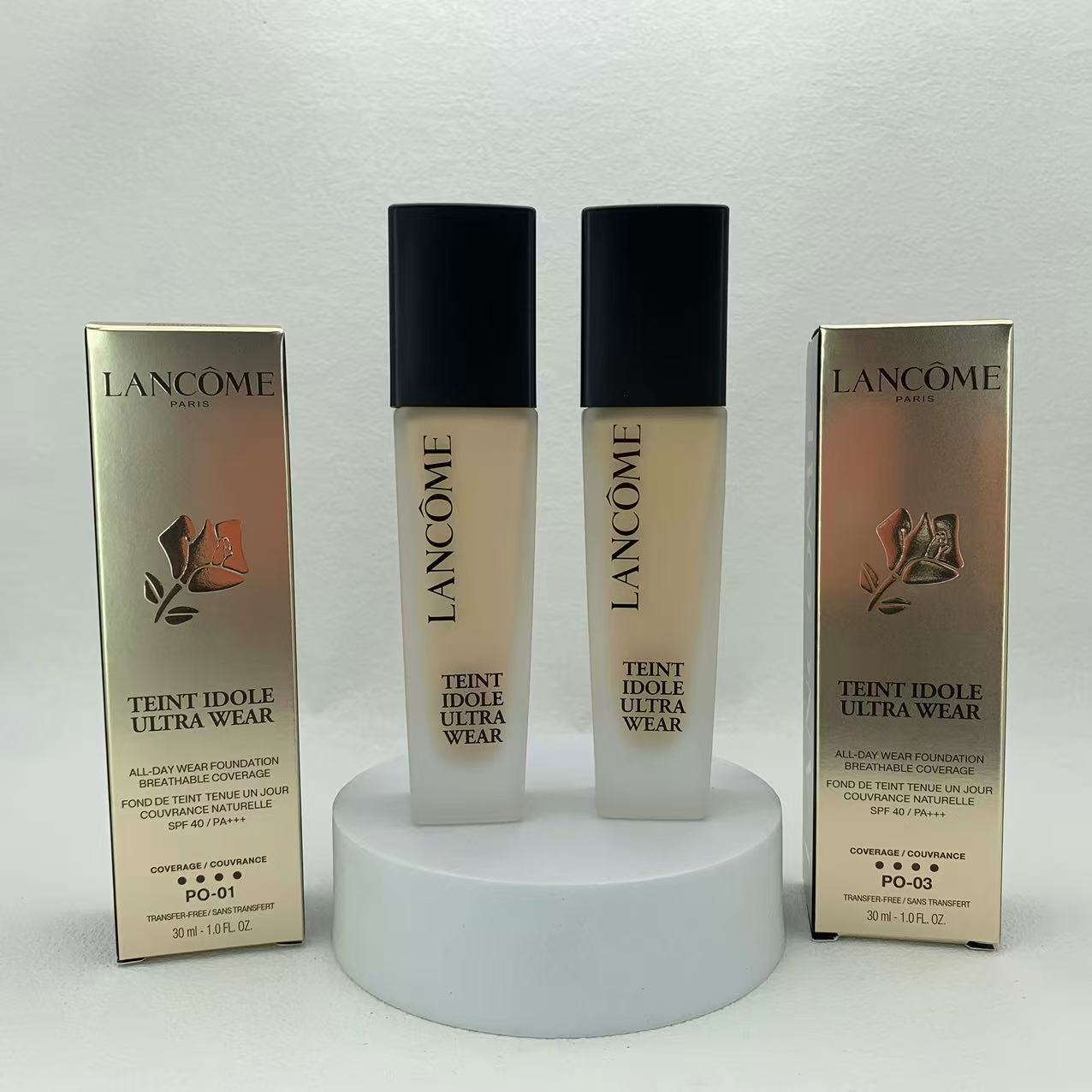 65. Lancôme Teint Idole Ultra Wear Foundation 30ml/ Versión Mingtong de lujo 🔜 Versión Mingtong. ¡Alta calidad❗️🇫🇷La…