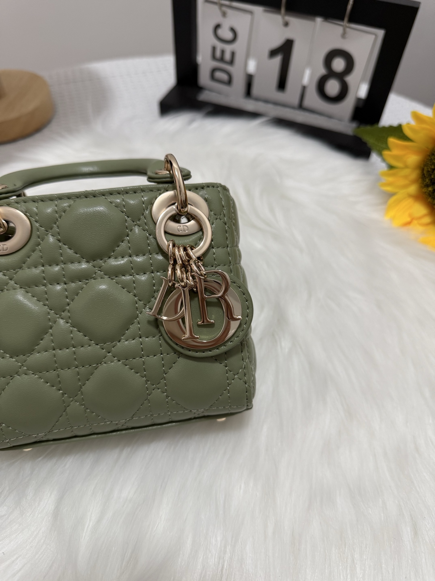Dior Lady Micro Bag Lambskin Mint Green - Iconic Design, Compact Size 8 i1747582372026 8585 0 6