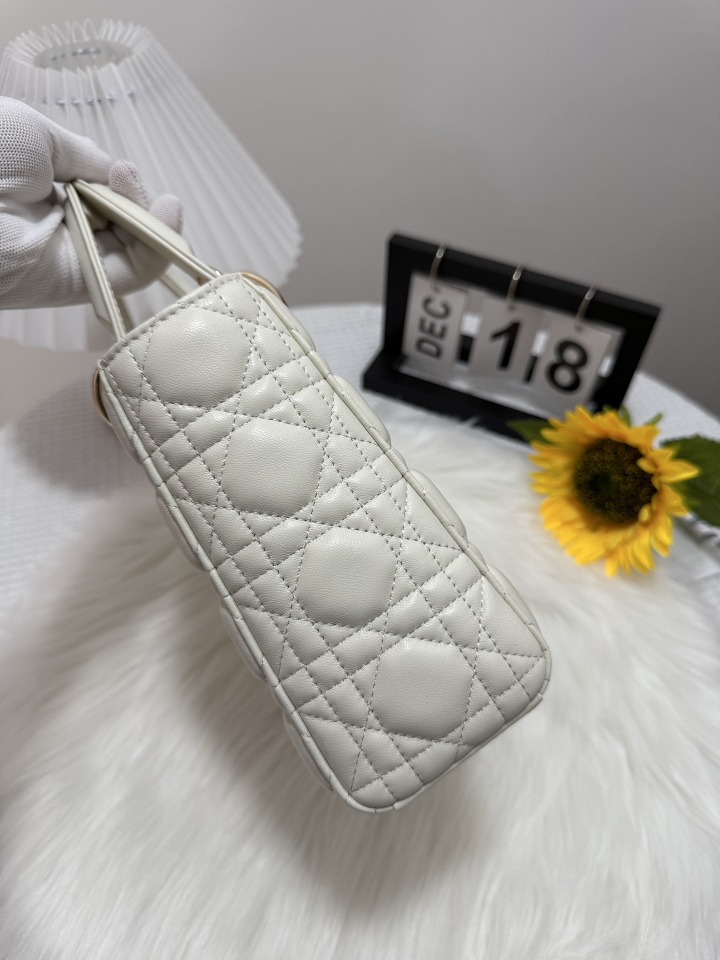 Dior Lady Dior Small Bag White Lambskin with Cannage Stitching 3 i1747583697345 4134 0 1