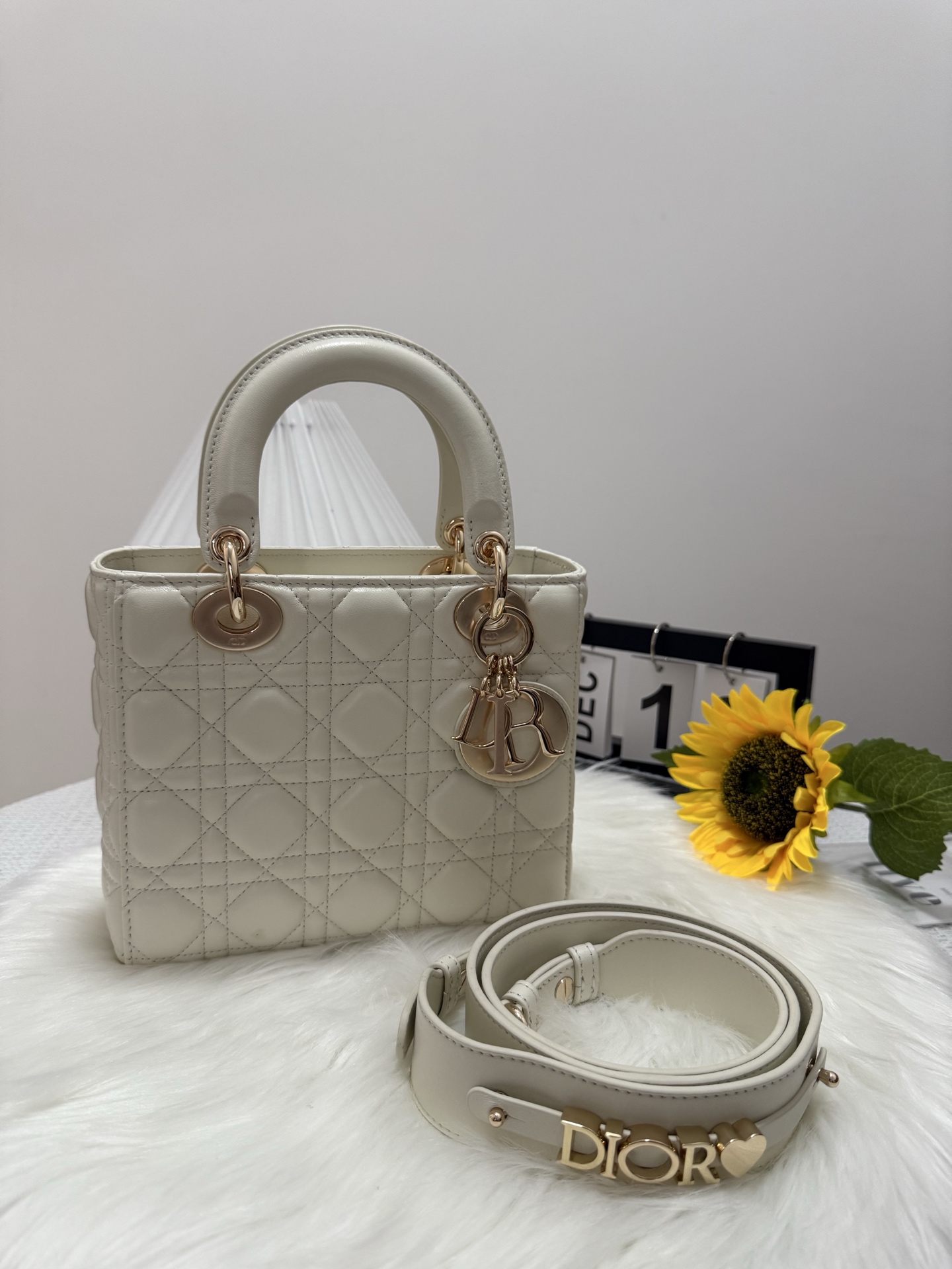 Dior Lady Dior Small Bag White Lambskin with Cannage Stitching 10 i1747583698264 3608 0 8