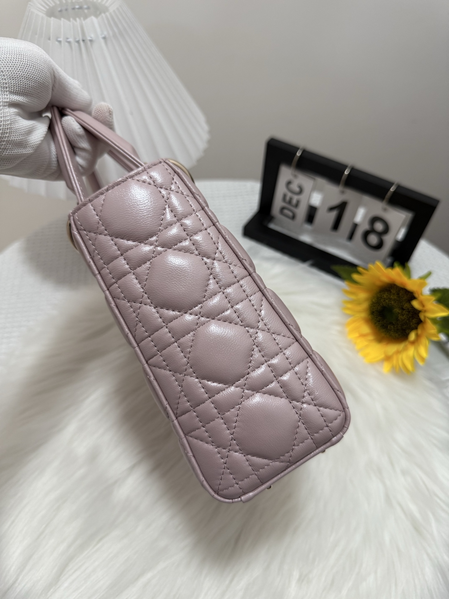 Lady Dior Mini Bag Quilted Lambskin Powder Pink with D.I.O.R. Charms 3 i1747583718470 2895 0 1