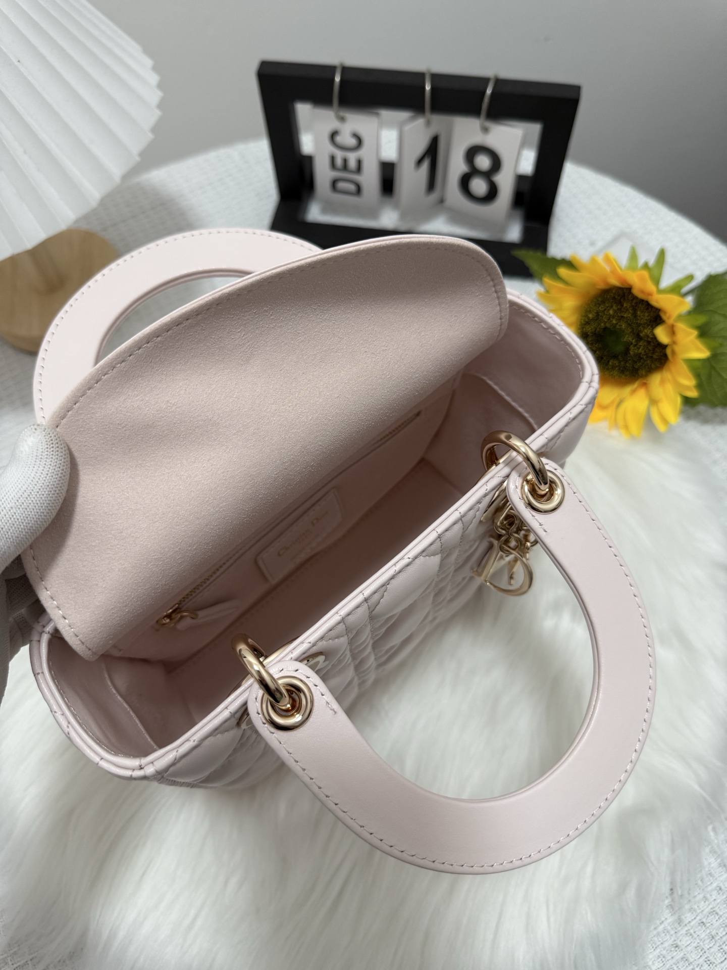 Lady Dior Quilted Lambskin Handbag - Elegant & Timeless Design 7 i1747583992827 3302 0 5