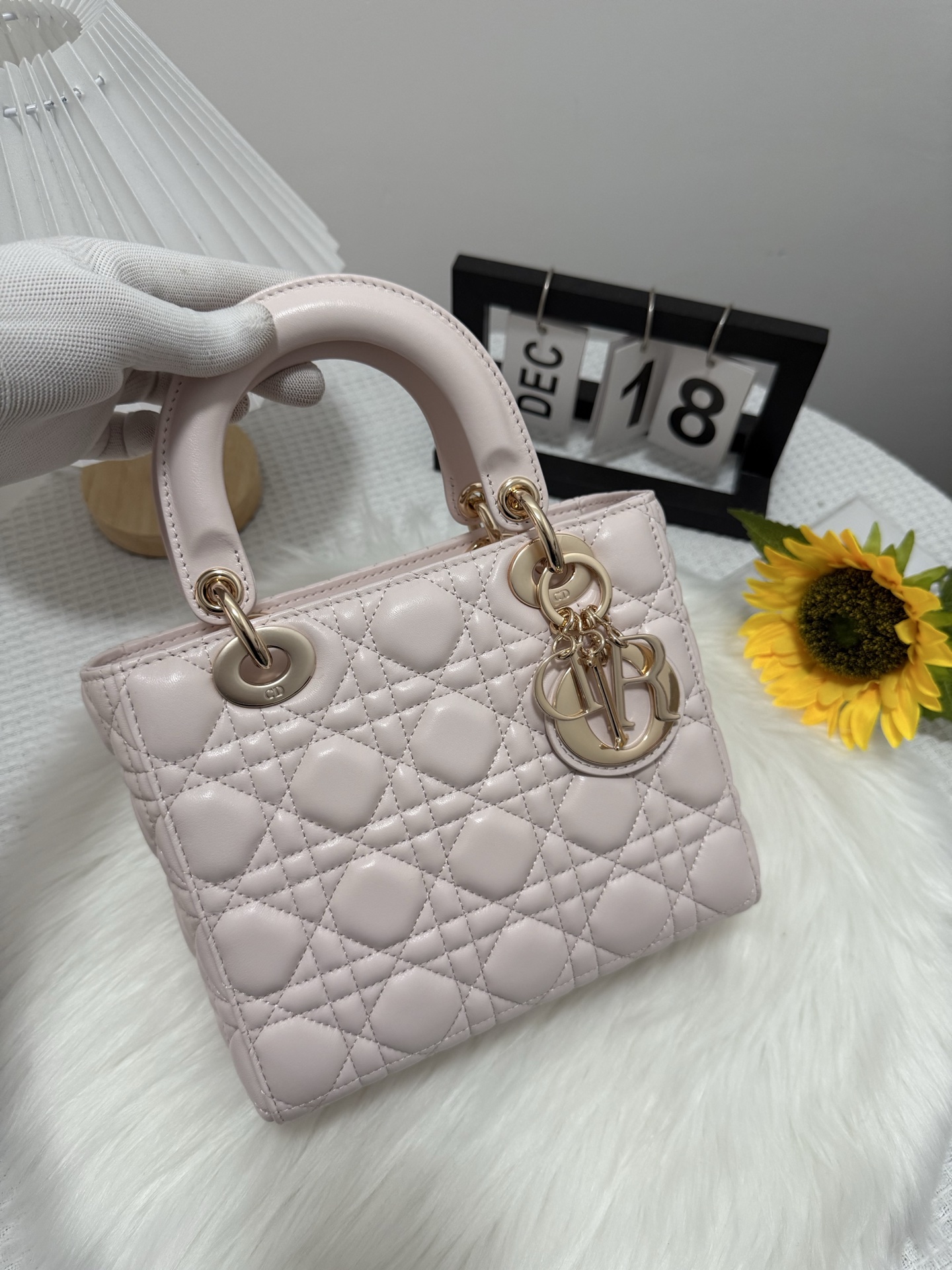 Lady Dior Quilted Lambskin Handbag - Elegant & Timeless Design 2 i1747583994114 7105 0 0