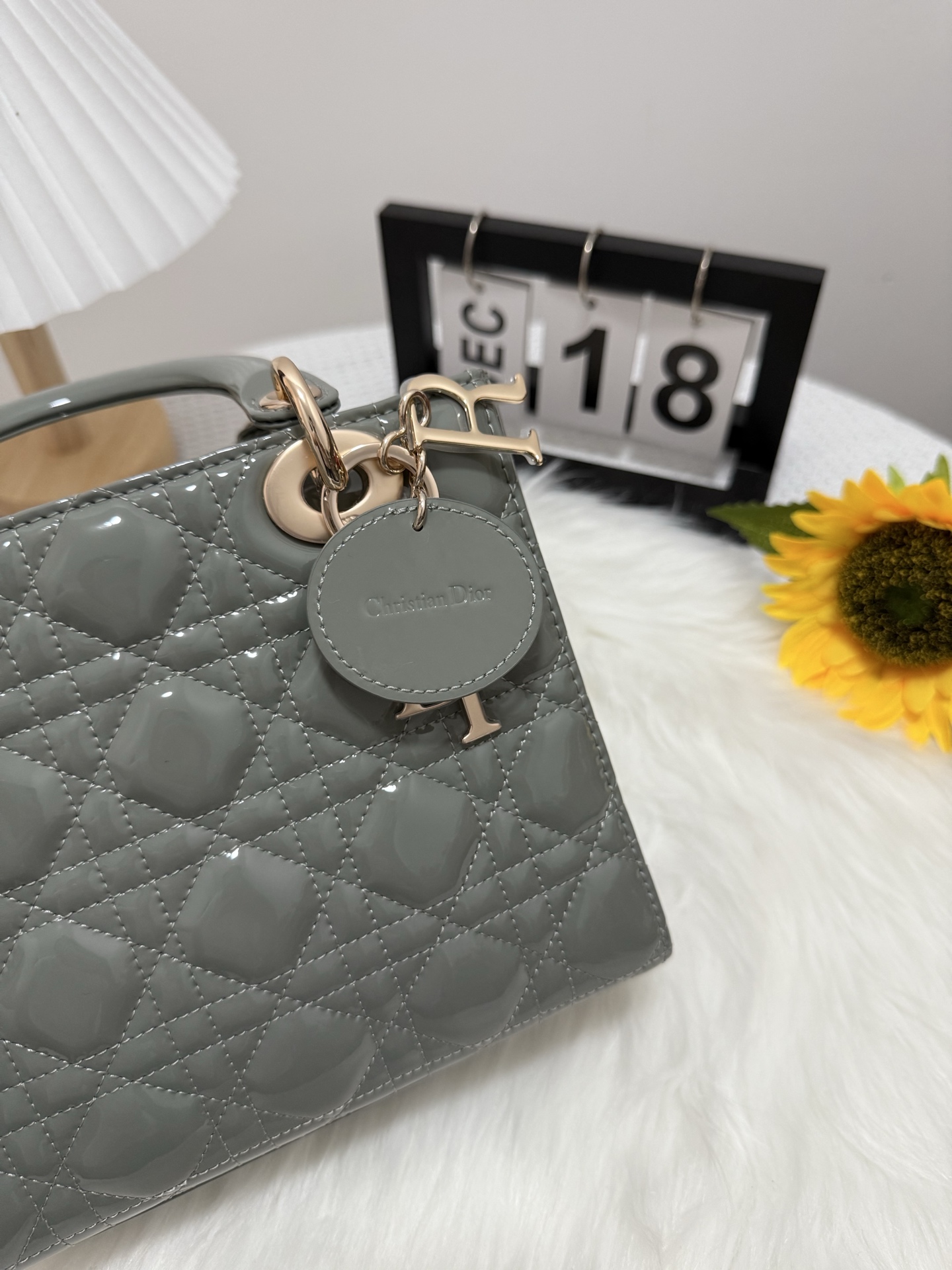 Elegant Lady Dior Bag: Rock Gray Quilted Leather, Iconic Charm, and Timeless Style 9 i1747584196851 7841 0 7
