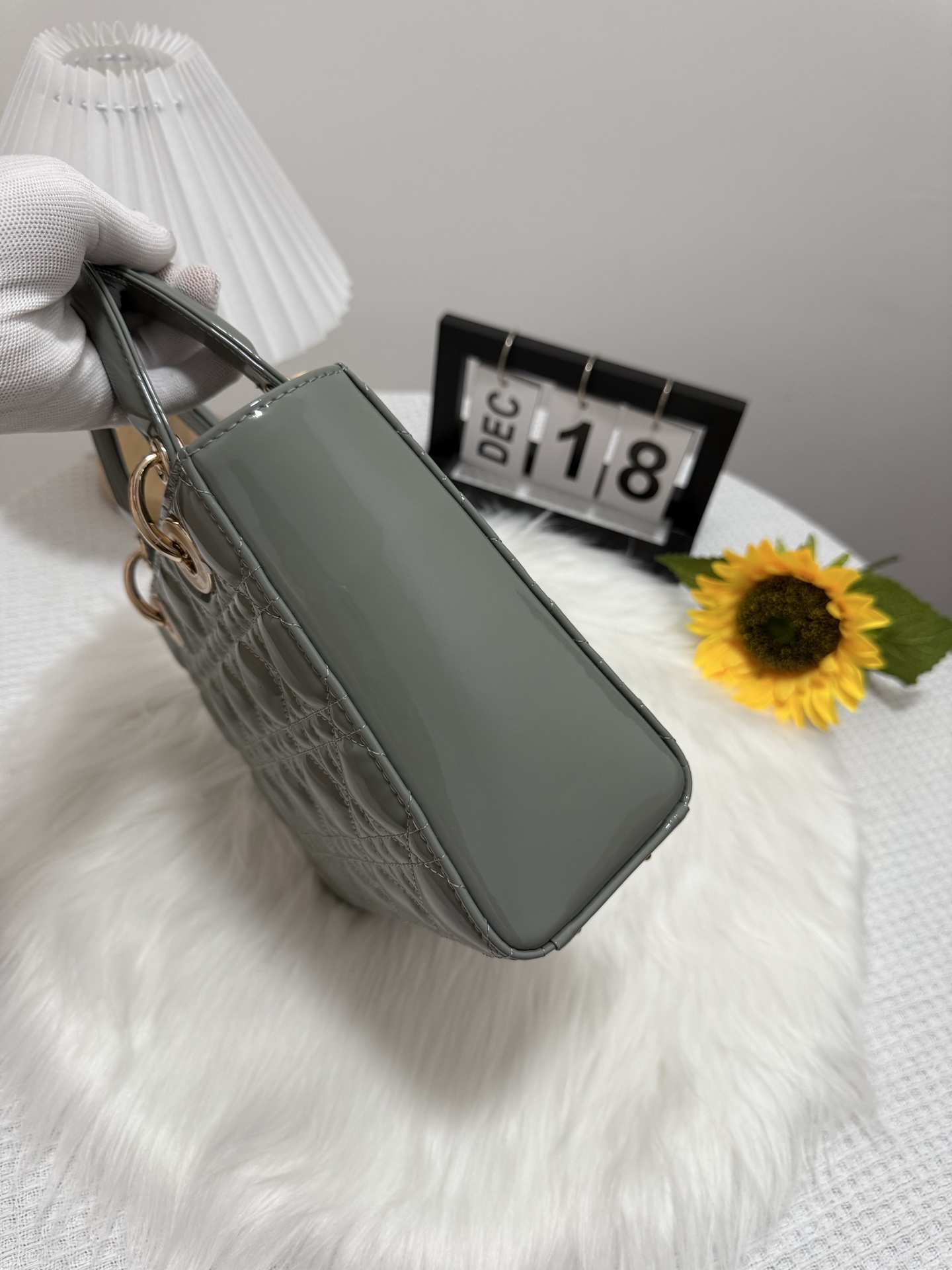 Elegant Lady Dior Bag: Rock Gray Quilted Leather, Iconic Charm, and Timeless Style 3 i1747584196942 391 0 1