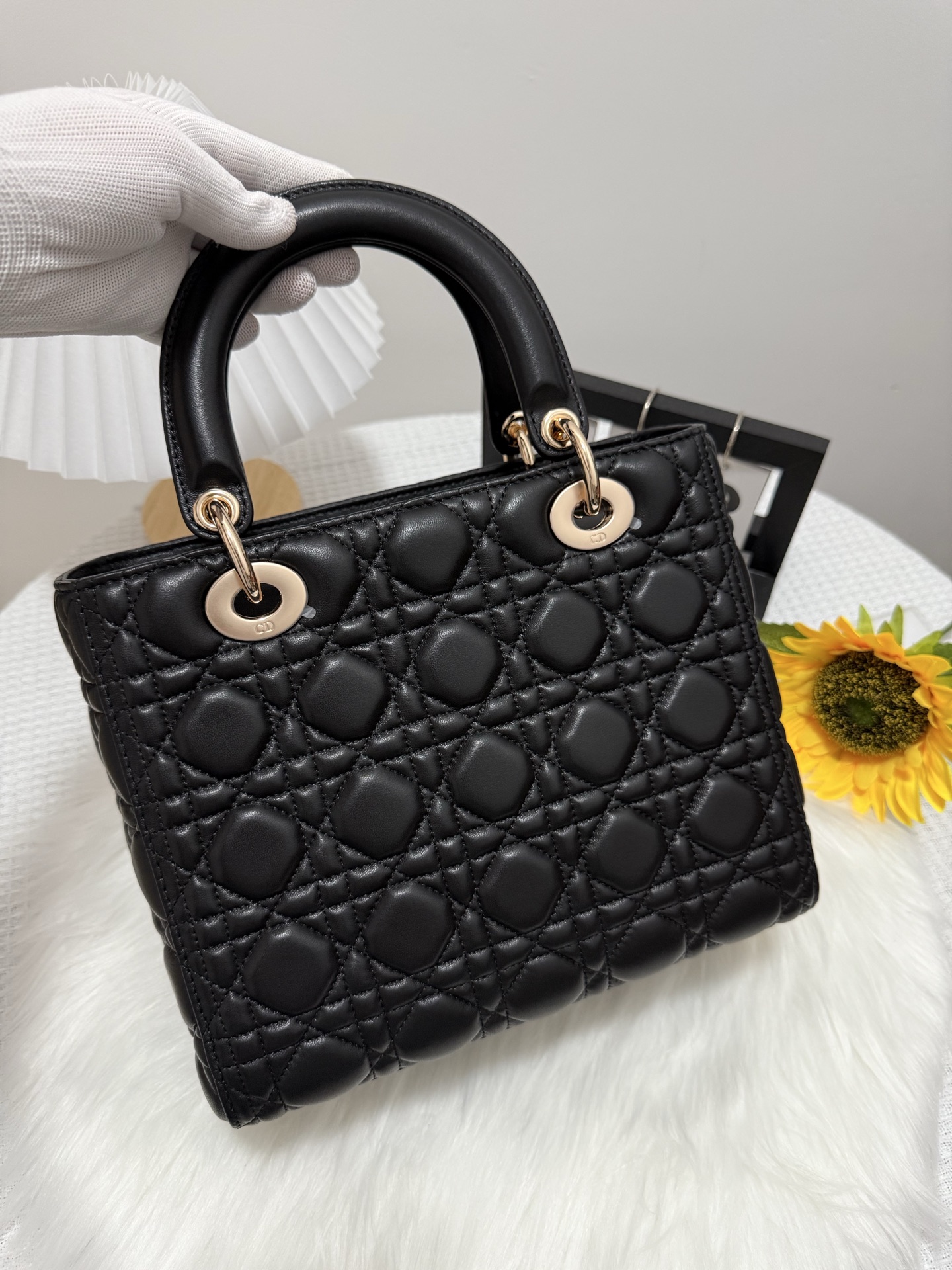 Elegant Lady Five-Compartment Black Handbag, a Classic Design Updated 4 i1747585985521 8877 0 2