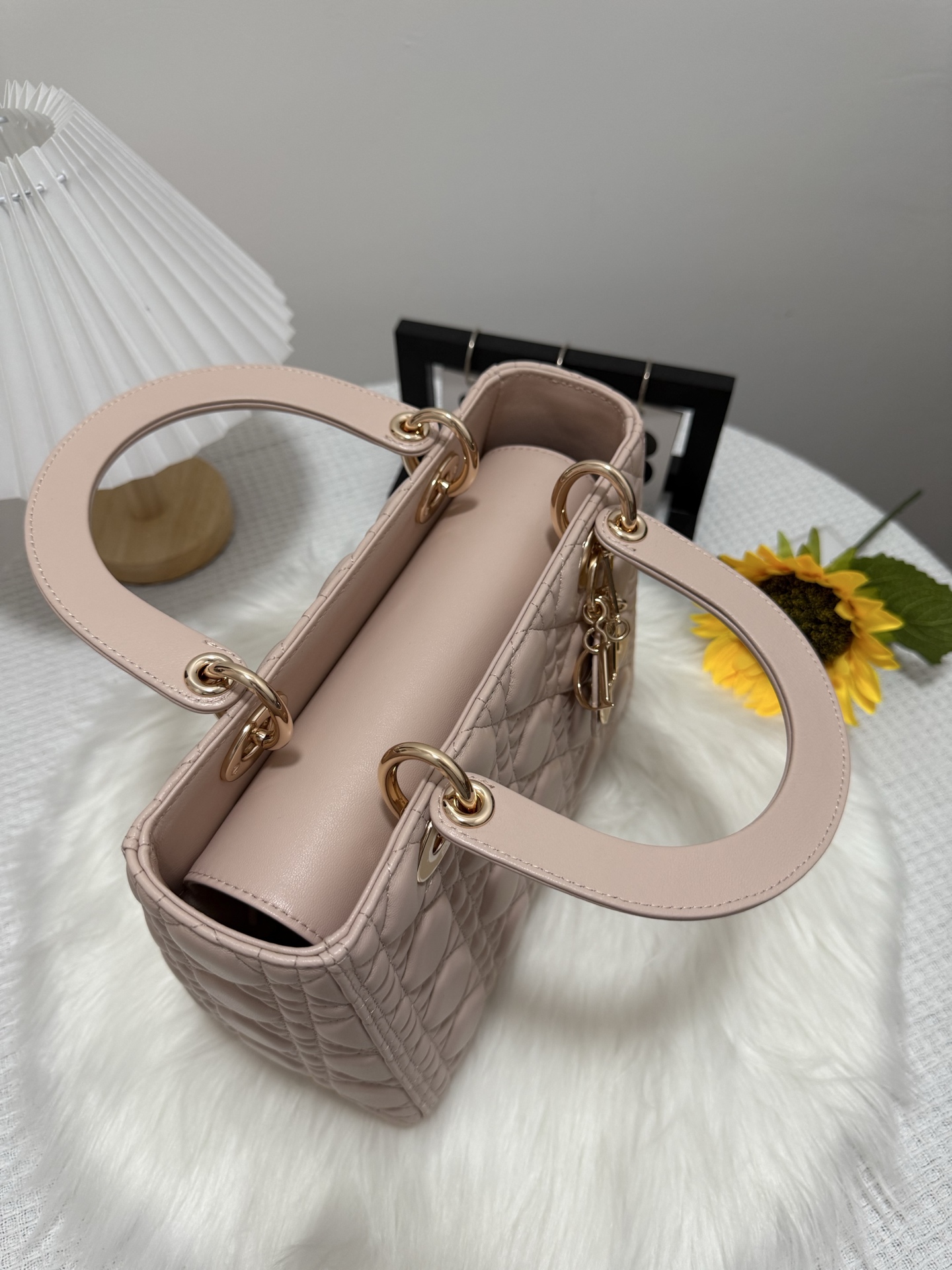 Dior Lady Dior Bag, Five-Compartment, Rouge Pink Lambskin, 24 cm 5 i1747586001355 5184 0 4